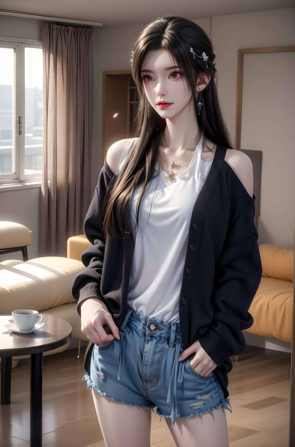 清漪AI壁纸国漫女主的魅力瞬间！最新版Win10专属