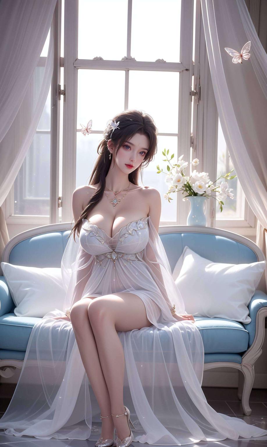 如高清壁纸般精美呈现金光闪烁的战甲与她的灵动气质完美融合