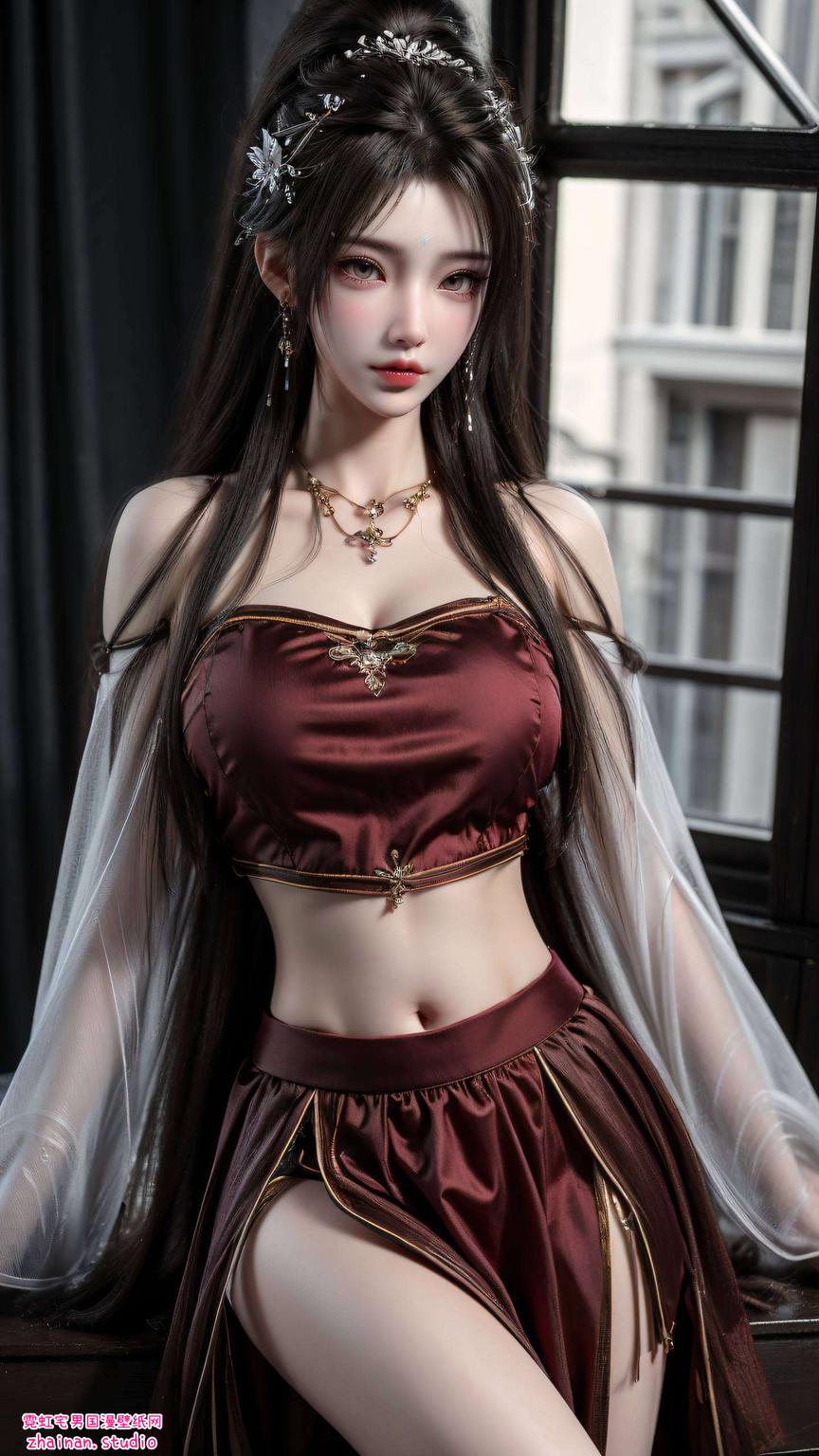 清漪漫步在完美世界的晨曦中让全面屏瞬间化为梦幻之境