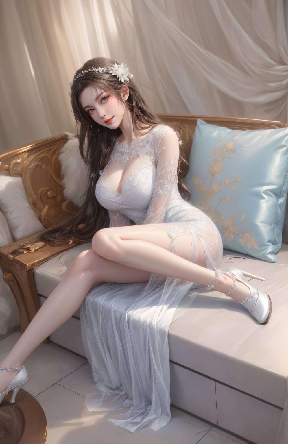 简洁而不失优雅清漪建模壁纸