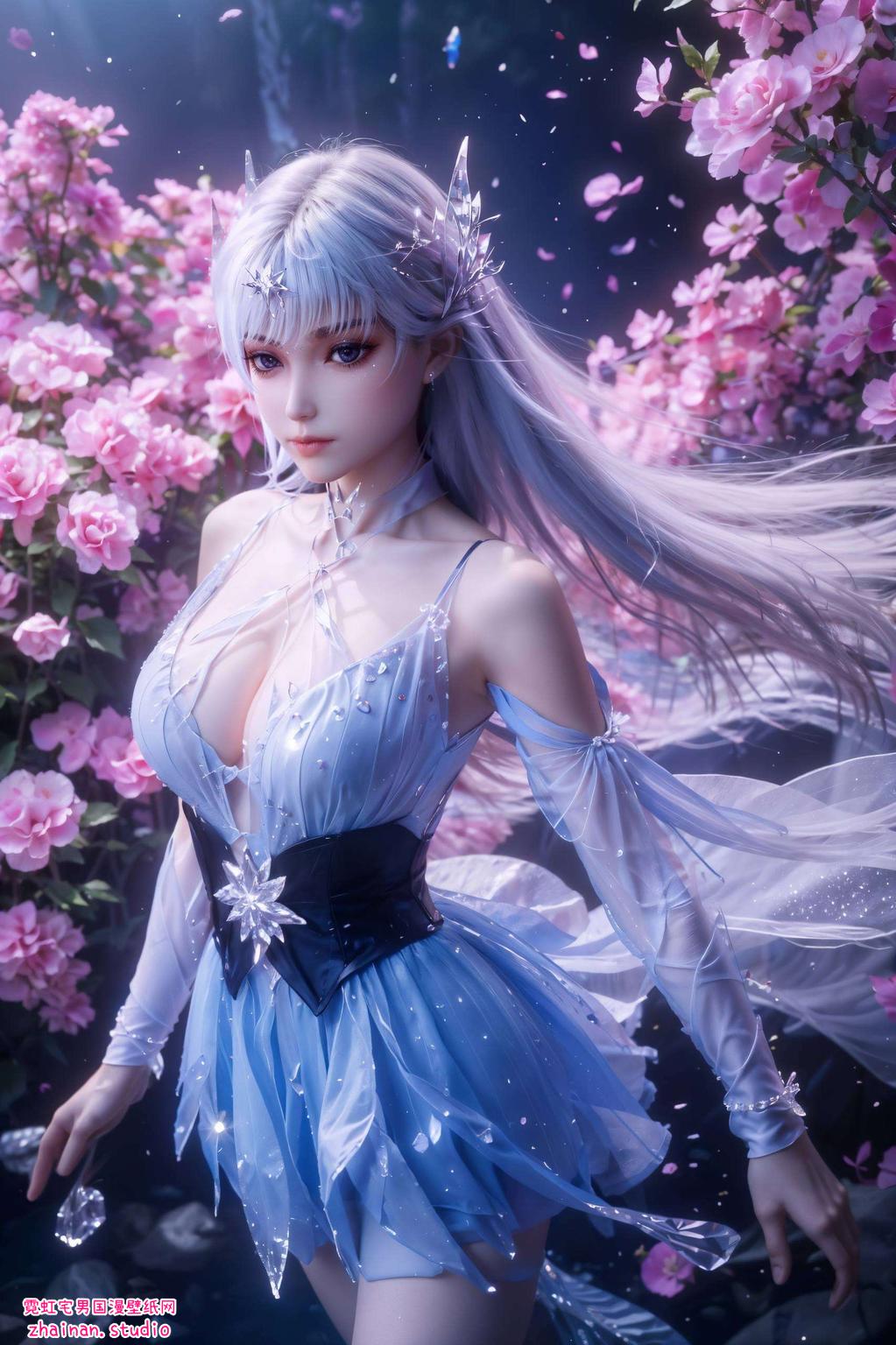 那位古风中的绝世美女以细腻的笔触描绘