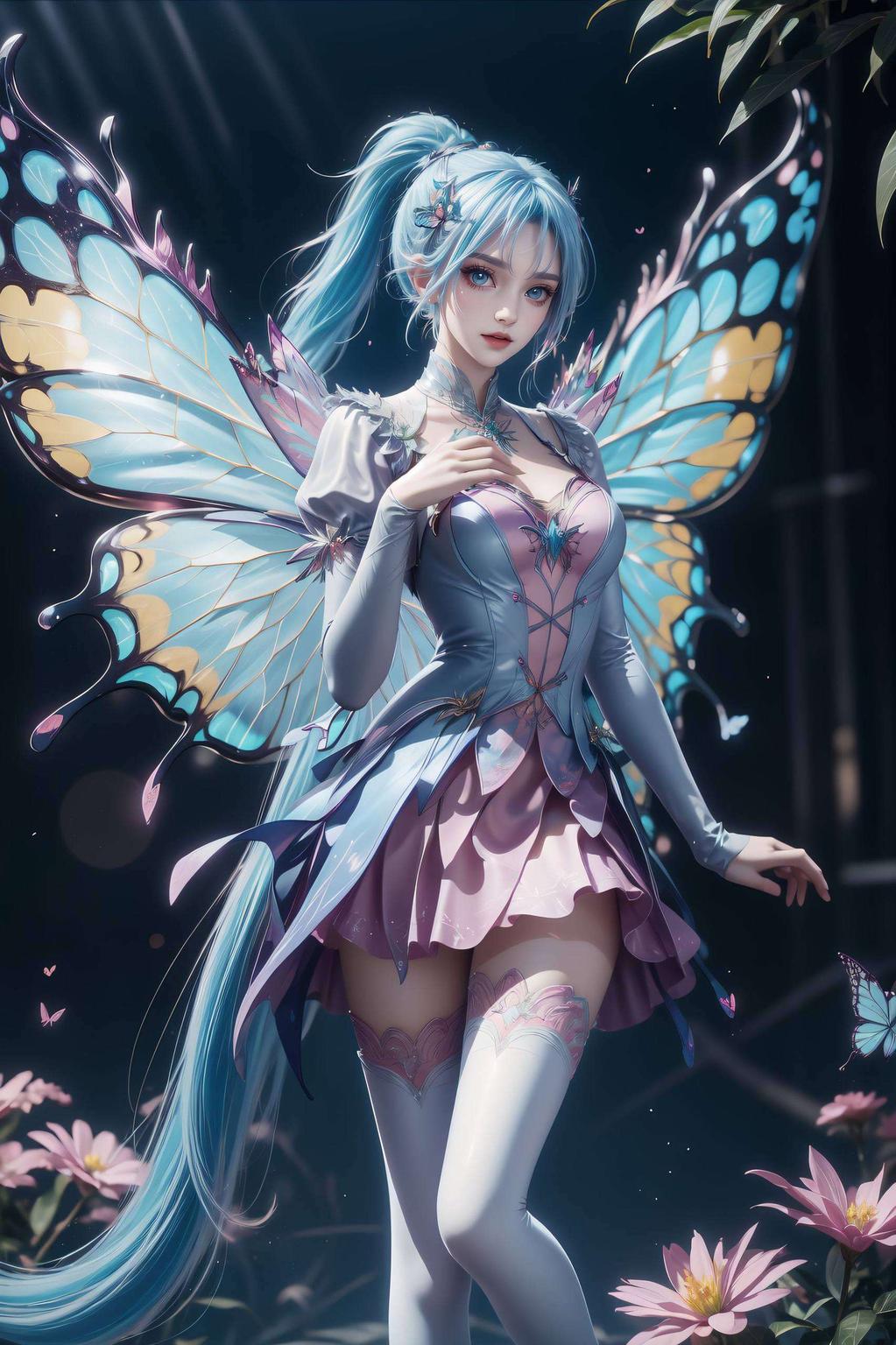 融合了高清AI动作素材的奇妙创意流畅的动作