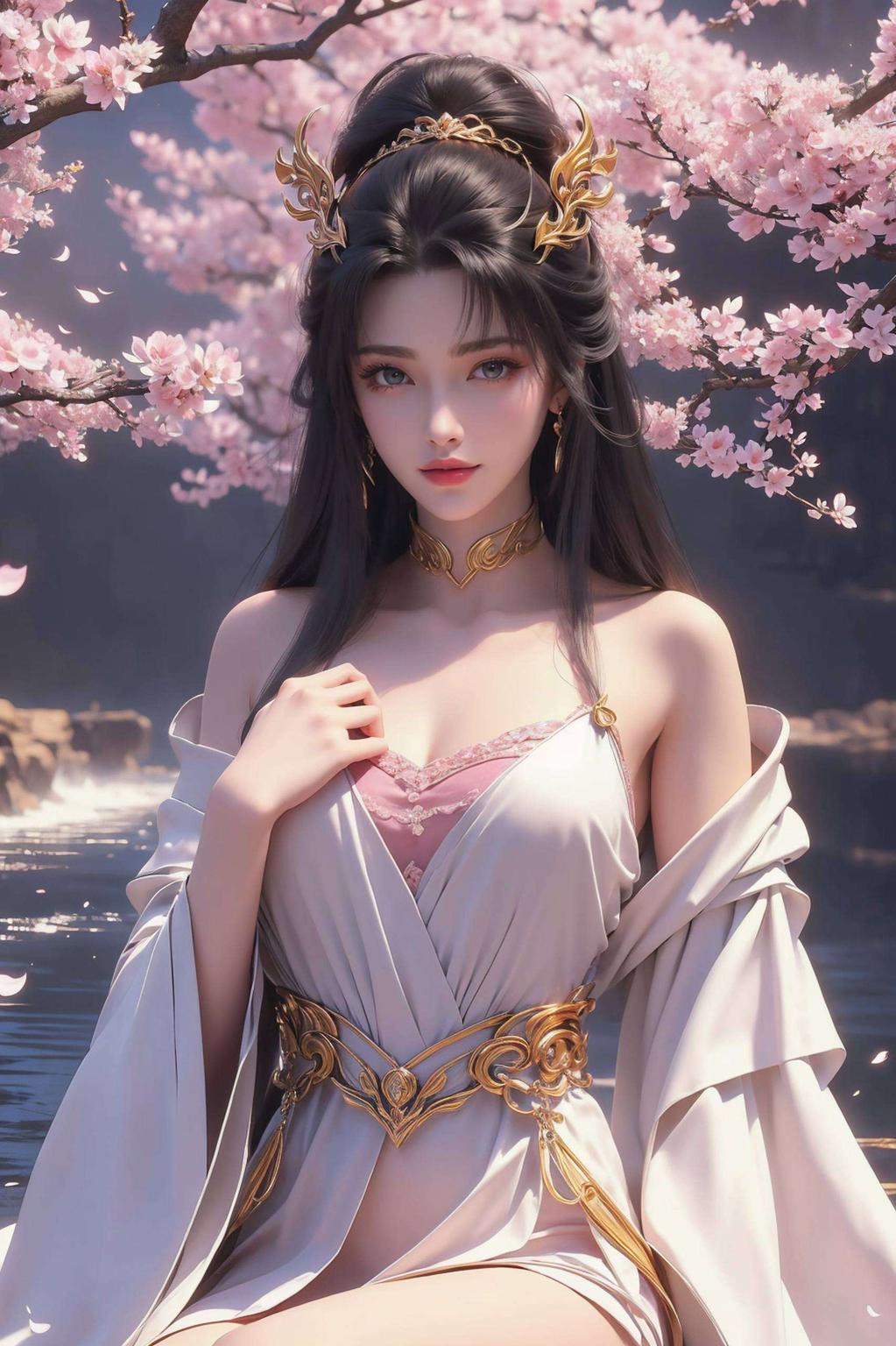 这款超清晰的天狐仙子建模全图高清壁纸将神秘的仙界之美融入日常生活