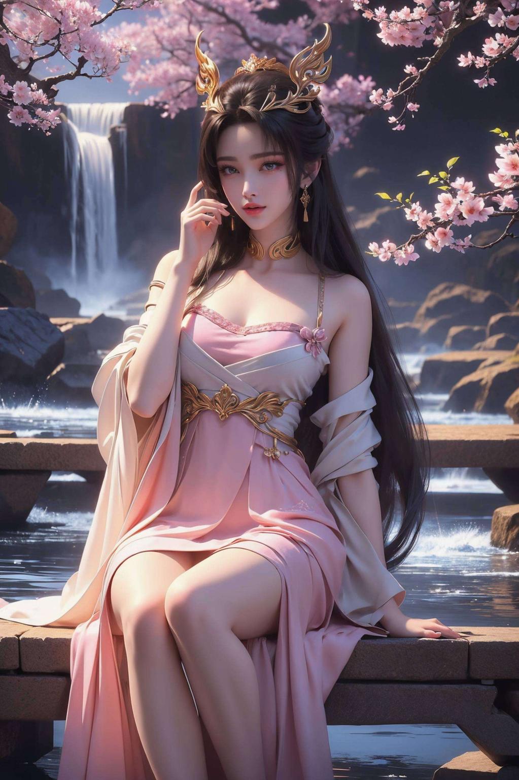 仙气十足仿佛能感受到她飘渺的仙韵