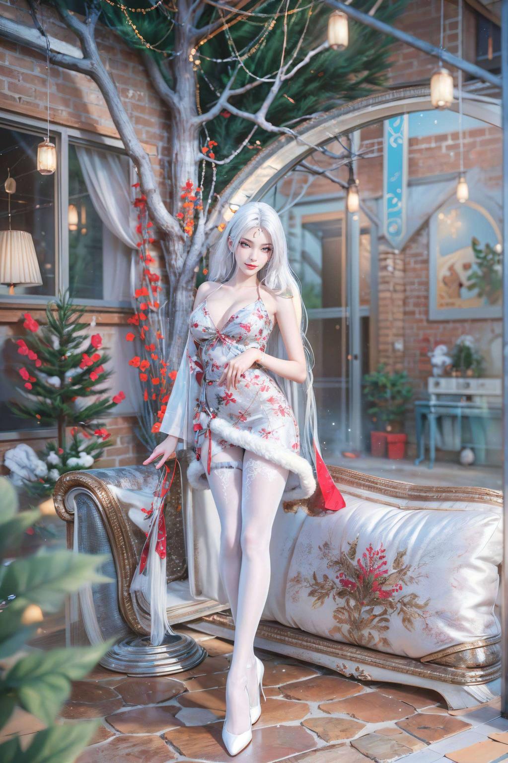 小白微笑的那一刻这款梦幻诛仙小白3D版壁纸