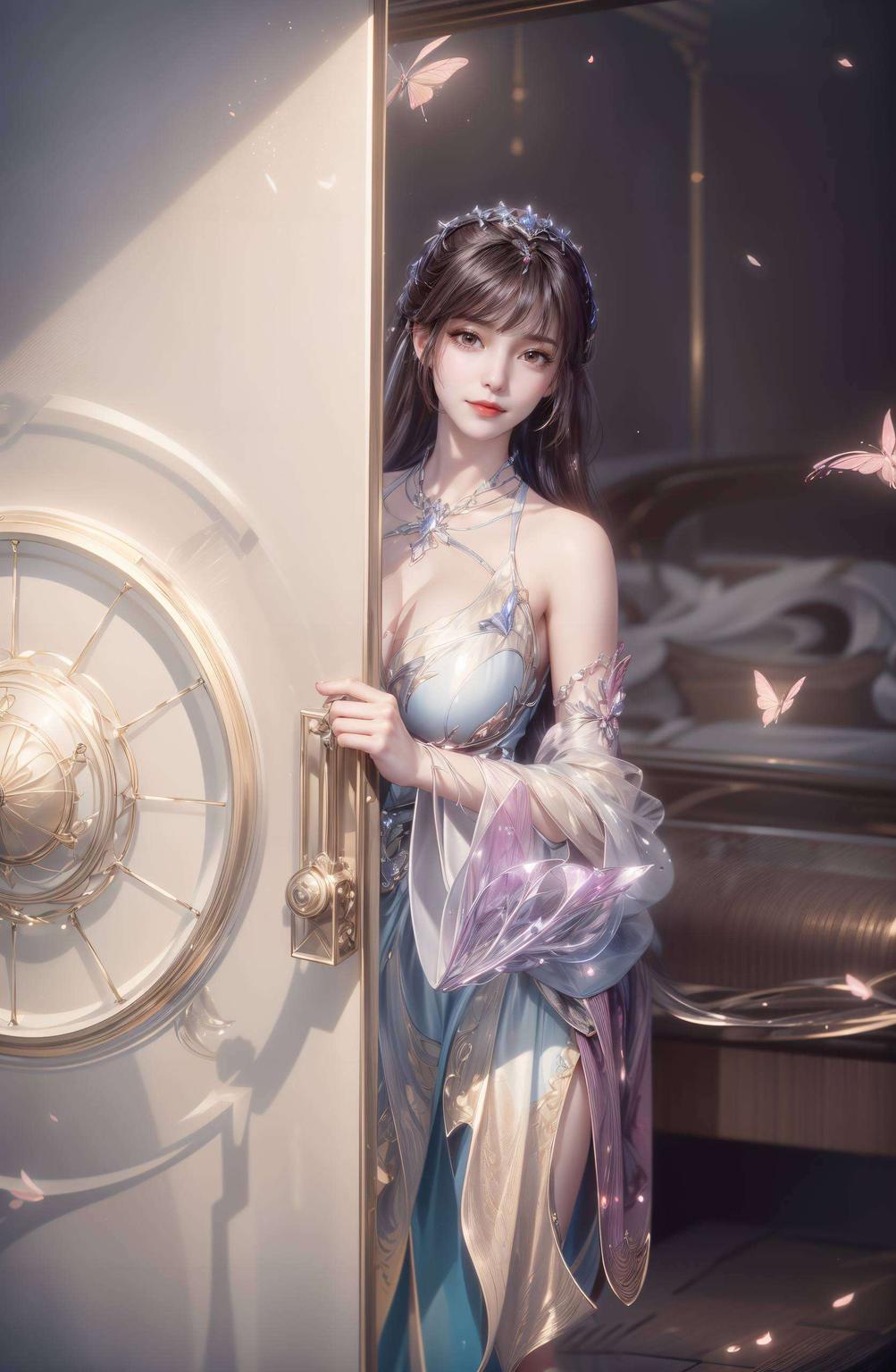 宛如穿越时空的仙子古风韵味十足