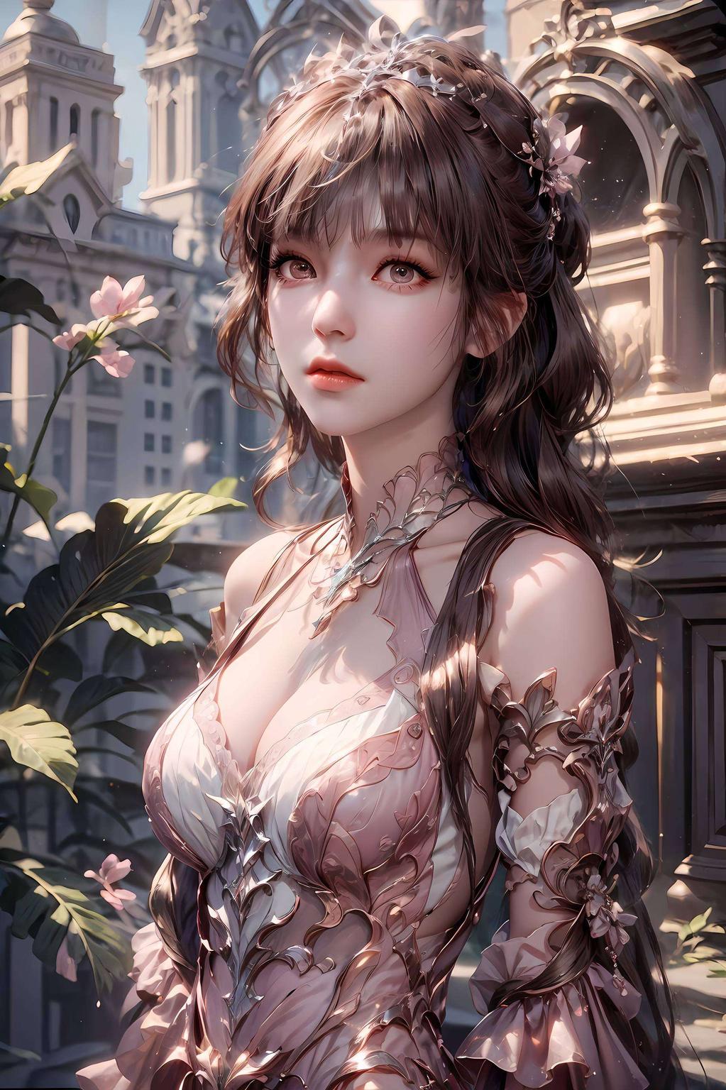 细腻笔触描绘出她的每一个细节让每一次滑动手机都能感受到国漫的魅力与浪漫