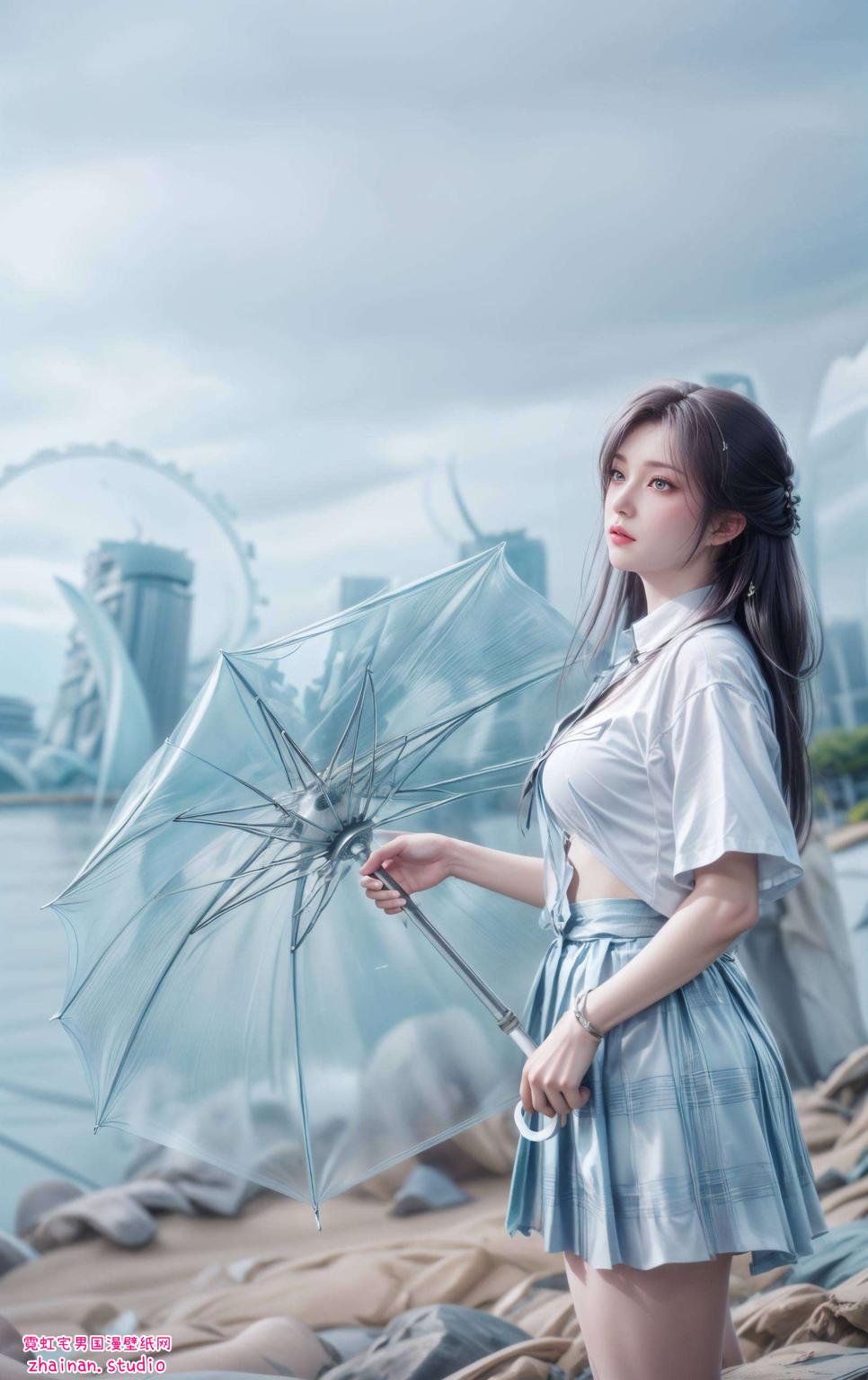 尽在Win10壁纸让萧薰儿的倩影陪伴你的每一个工作与休闲时刻