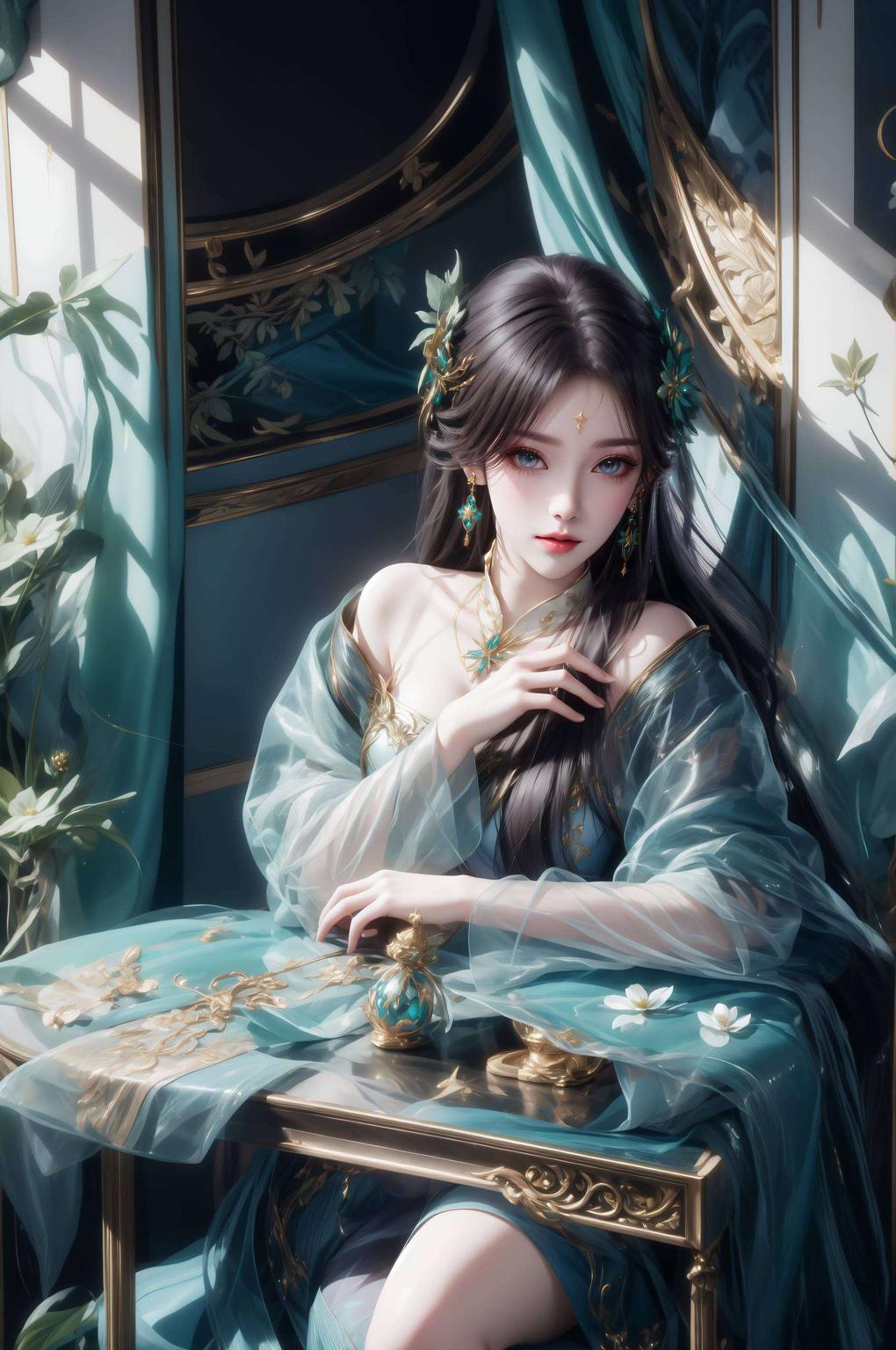 她那高贵冷艳的气质不仅是对视觉的极致享受