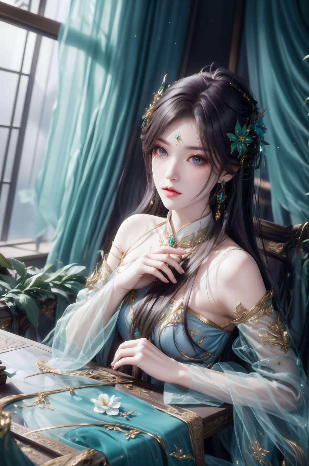 夏日炎炎让每一朵花儿都仿佛跃然屏上