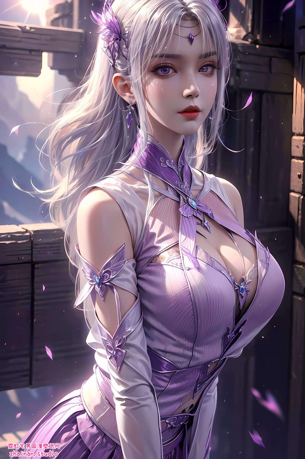 可爱壁纸释放无限魅力国漫女神的灵动眼神