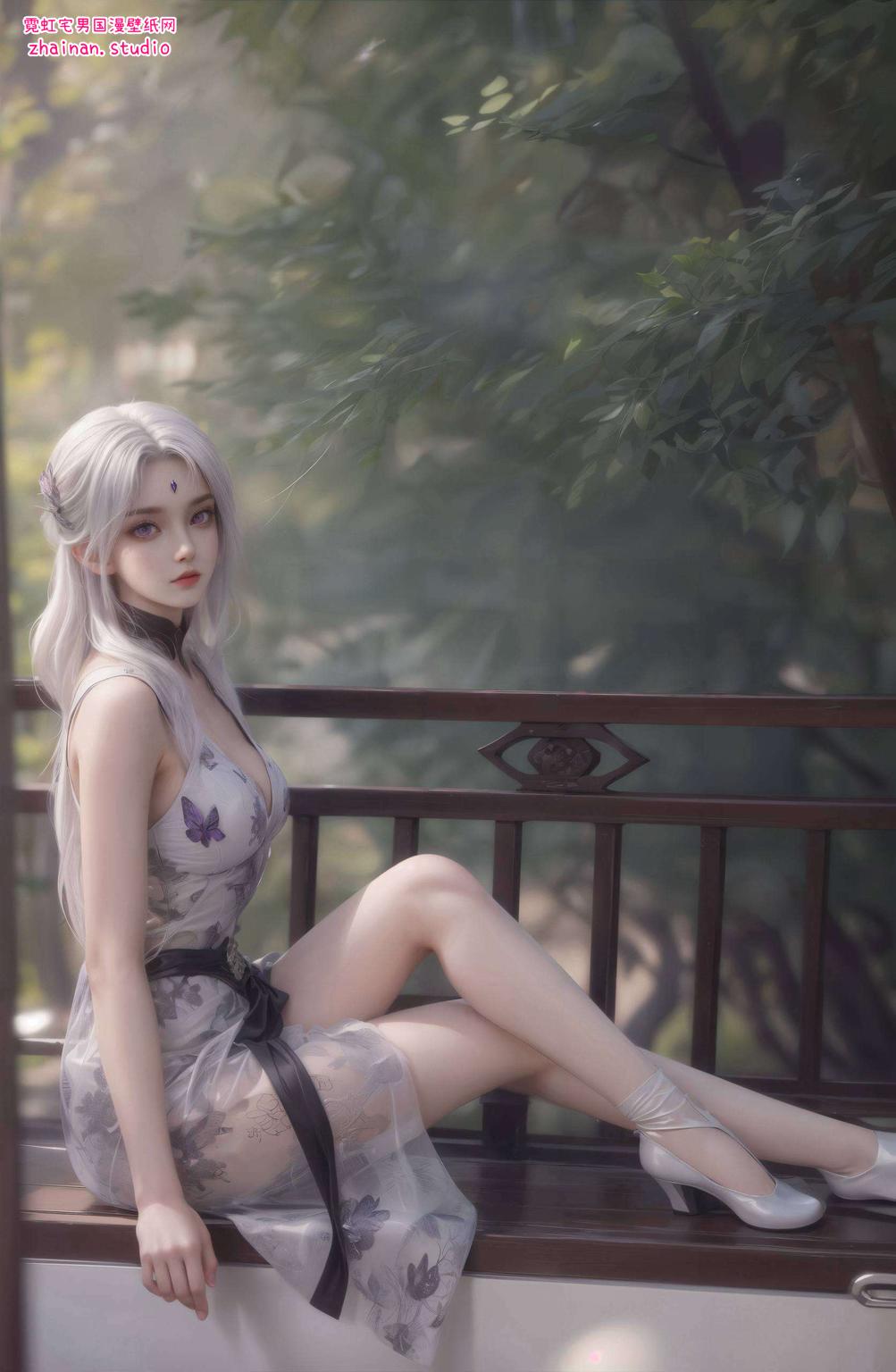 成为了电脑壁纸界的宠儿她的每一次眨眼