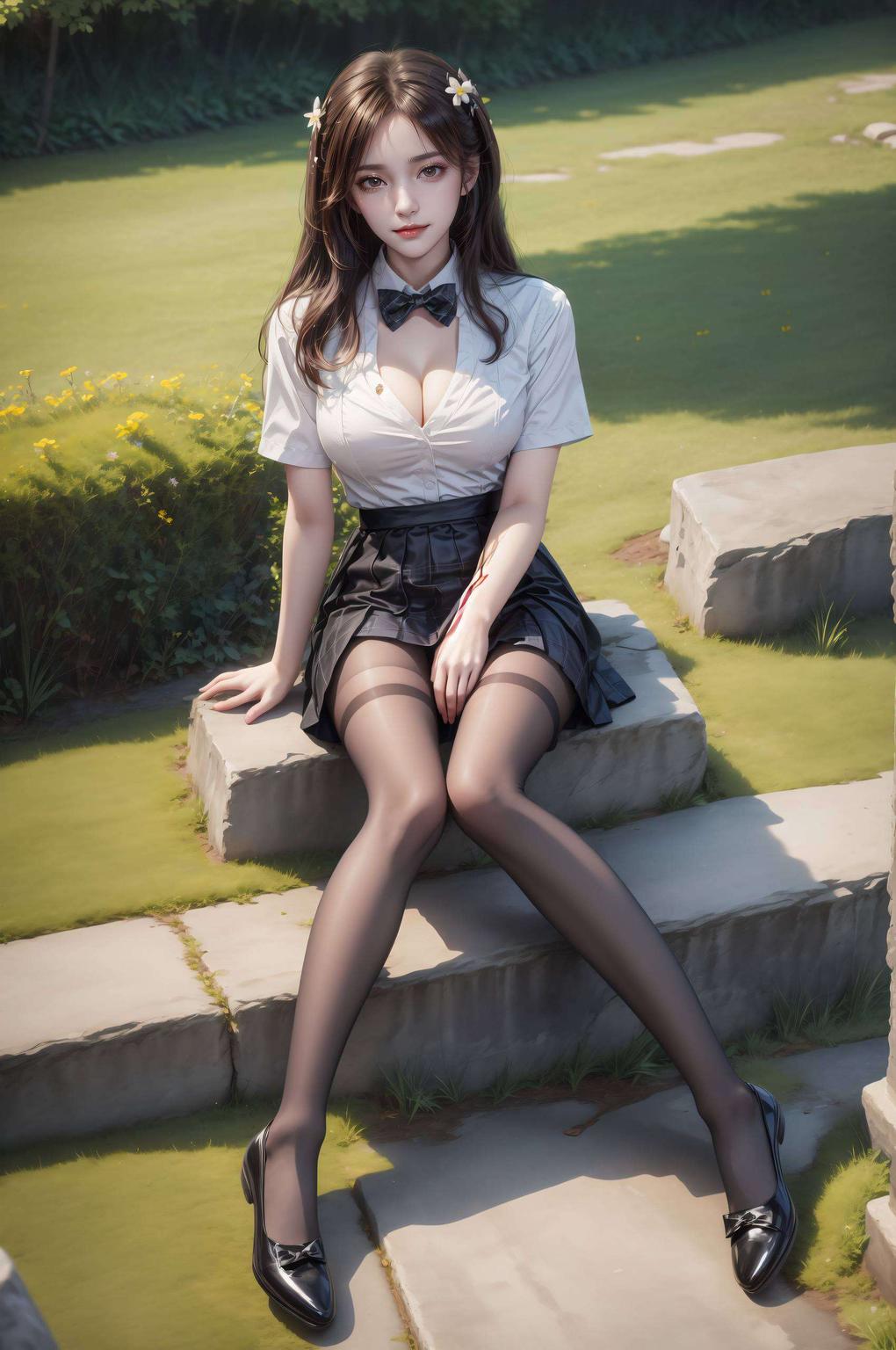 这款伤感点阵iphone国漫女神壁纸将徐欣正脸的卡通图片融入细腻的点阵设计中又不失女神的柔美气质