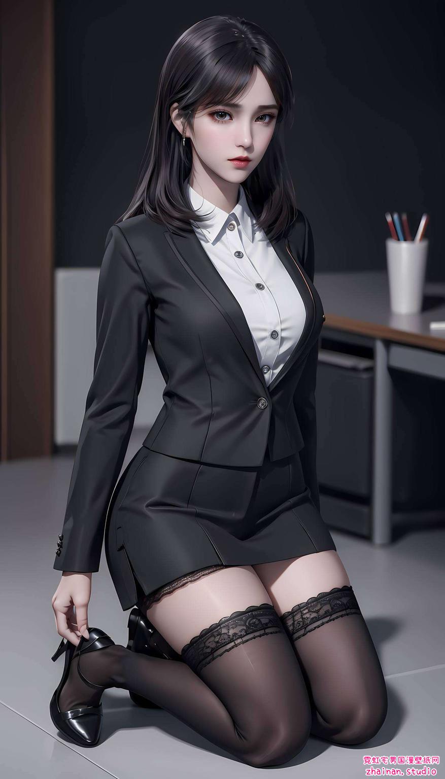 国漫女神徐欣化身桌面精灵