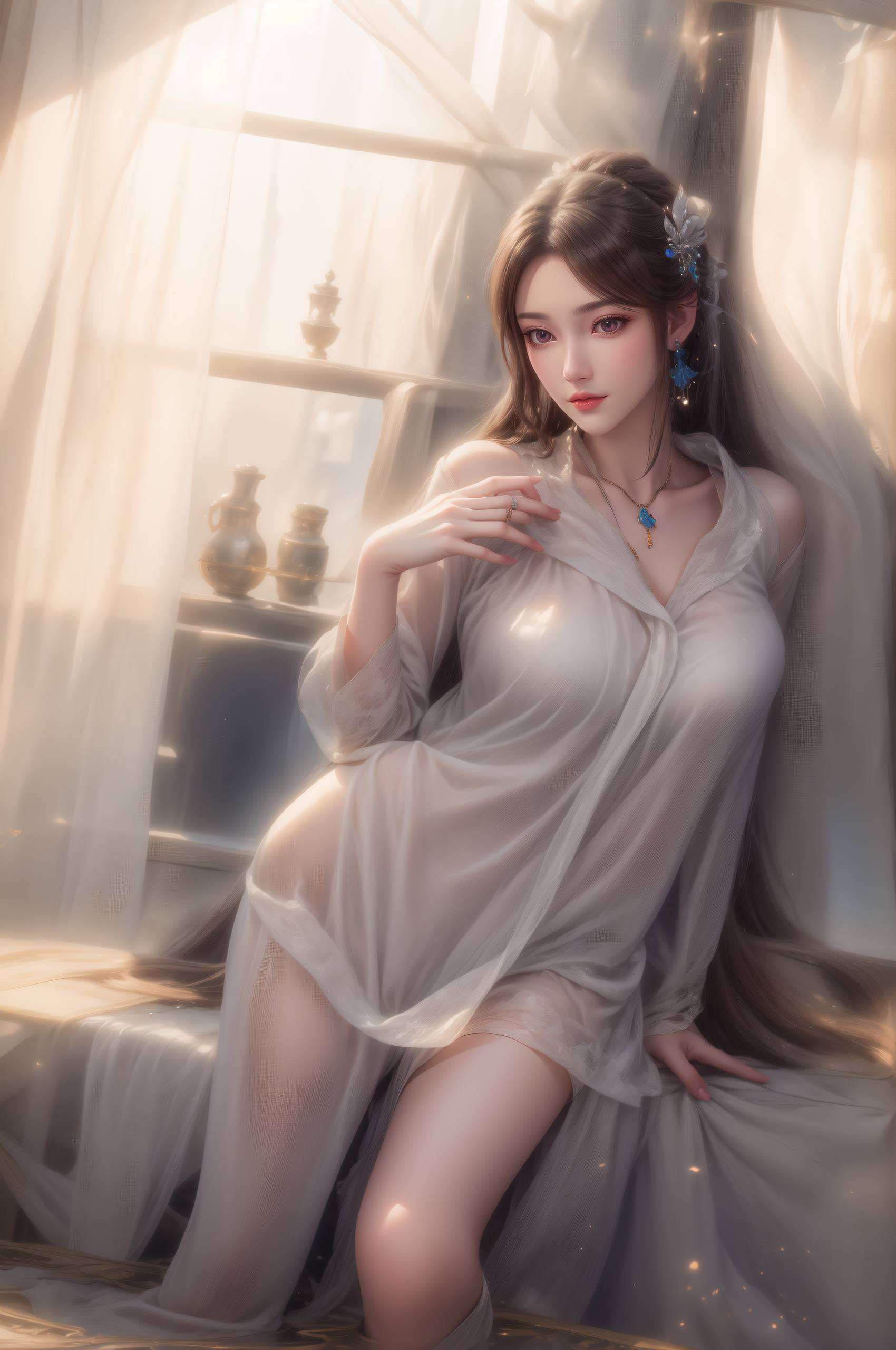 仿佛带你走进一场梦幻般的视觉盛宴以元尊夭夭的电脑壁纸横屏4K分辨率呈现