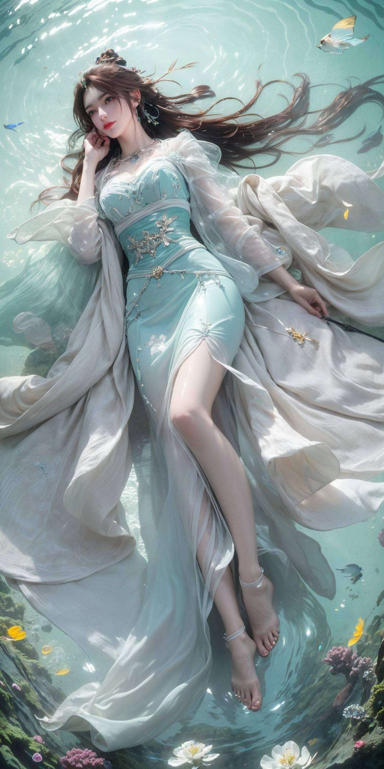 她婉约动人画面细腻流畅