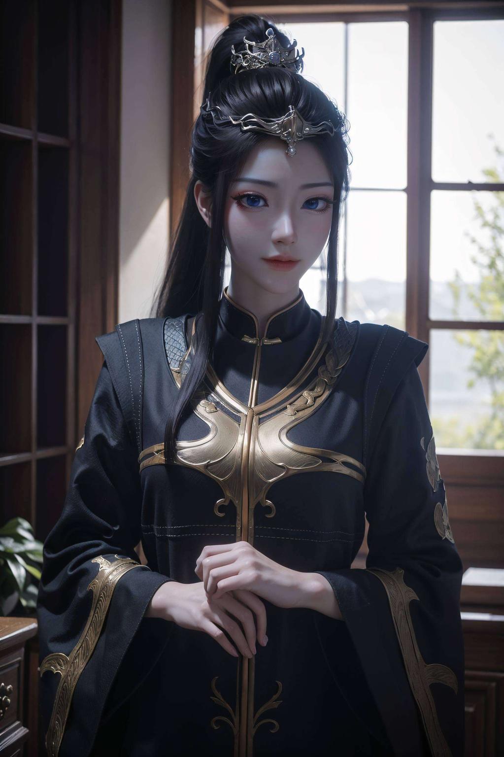 这幅绿色波点2560p壁纸穿梭在国漫的斑斓世界
