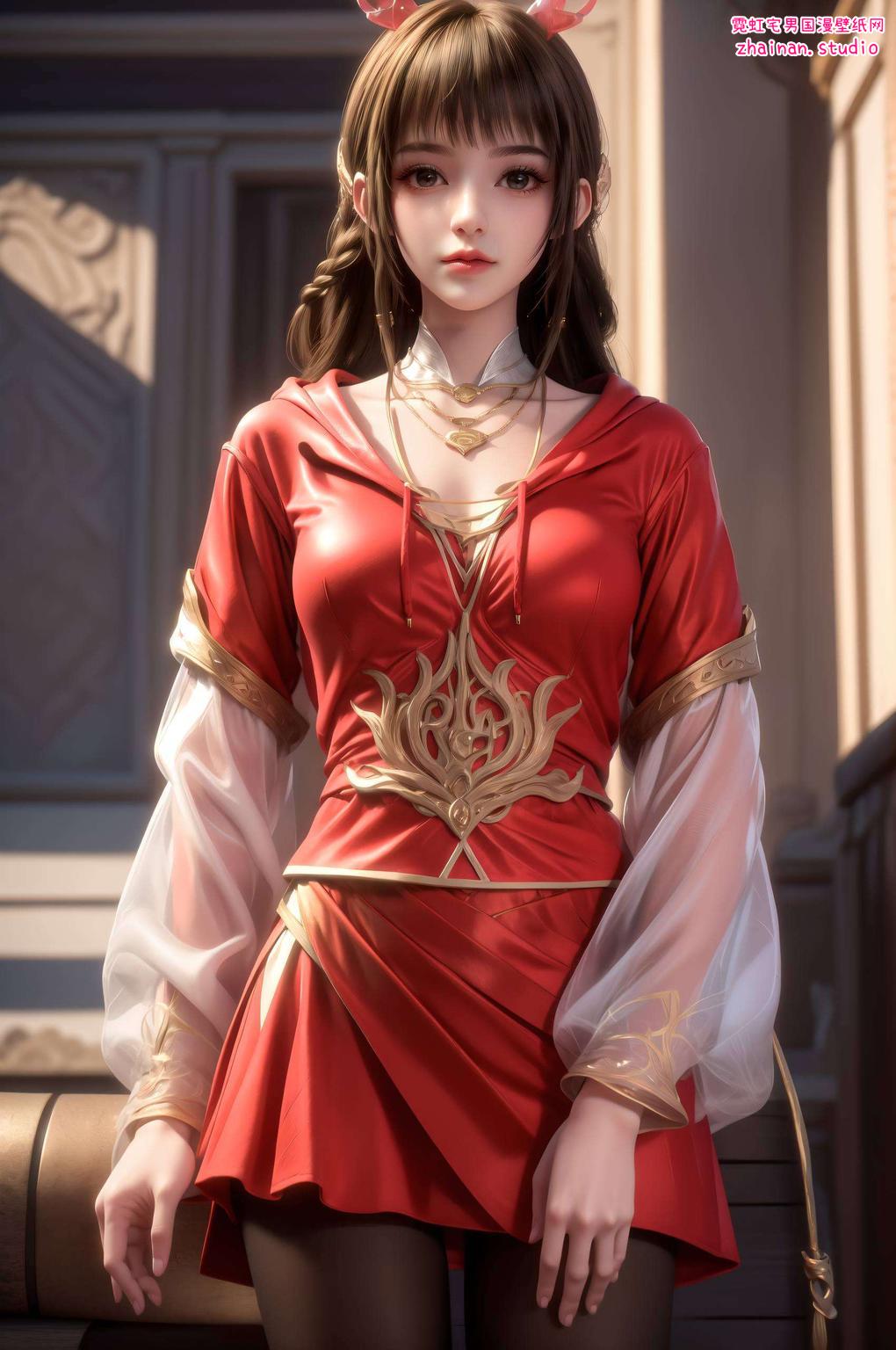 如同置身动漫世界将带你领略女神风采