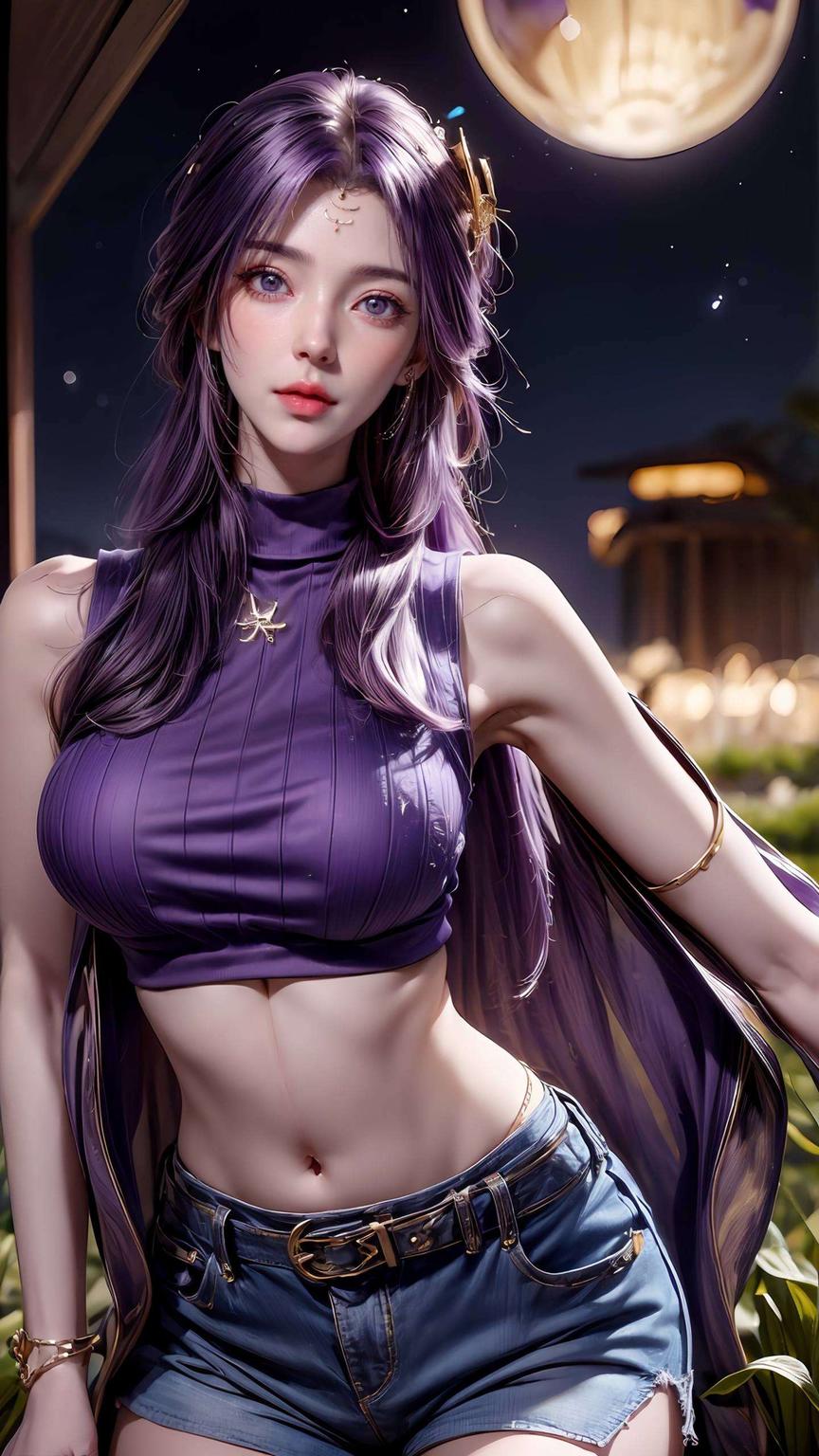 这位国漫界的动态美女成为了电脑壁纸的护眼新宠