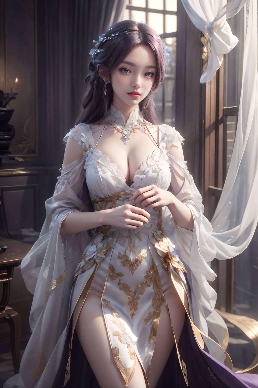 国漫界的璀璨女神简约而不失灵动