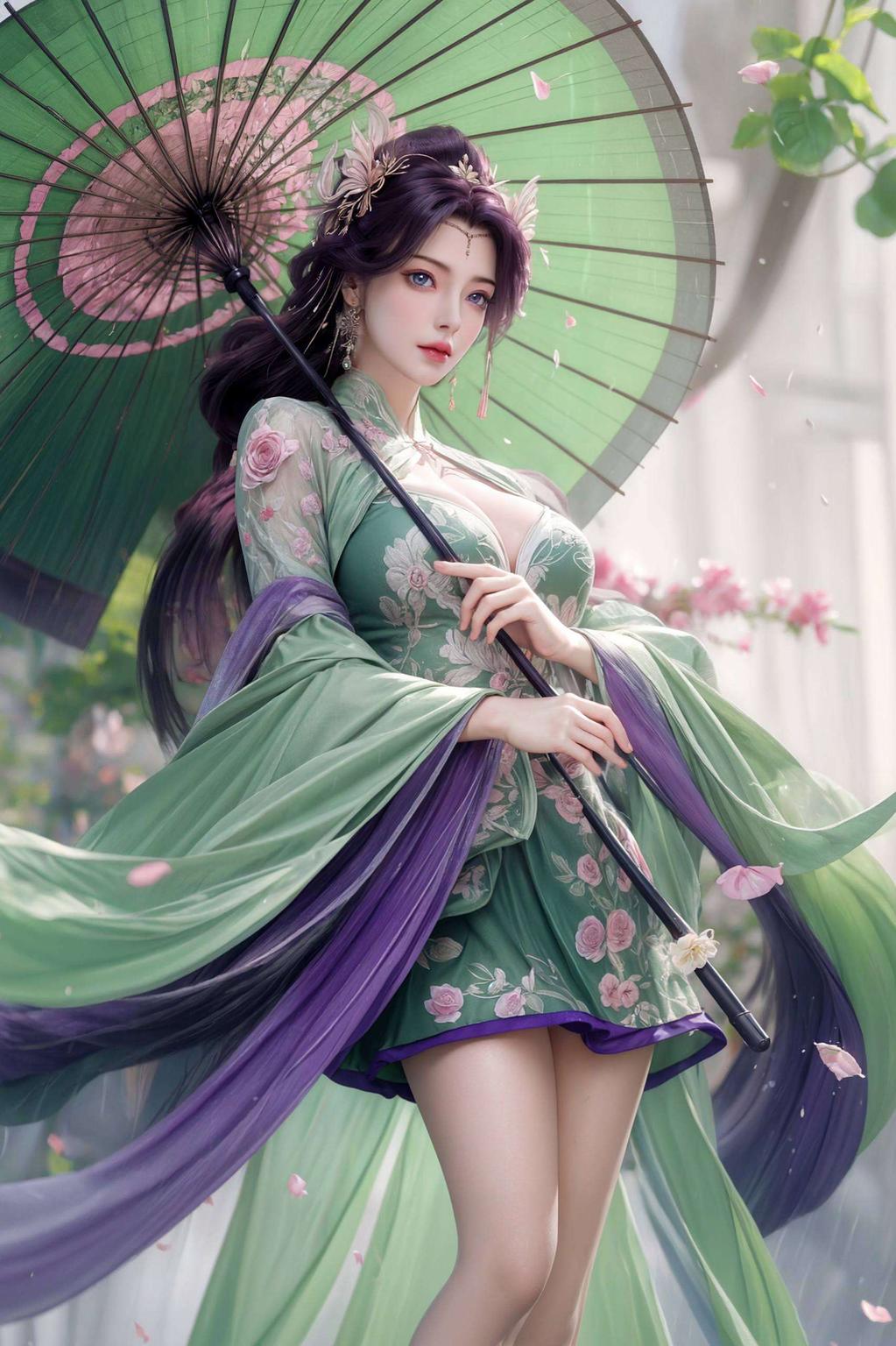 云曦女神降临细腻笔触勾勒绝美轮廓