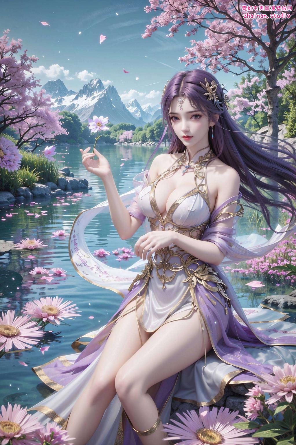 护心云曦壁纸色彩斑斓