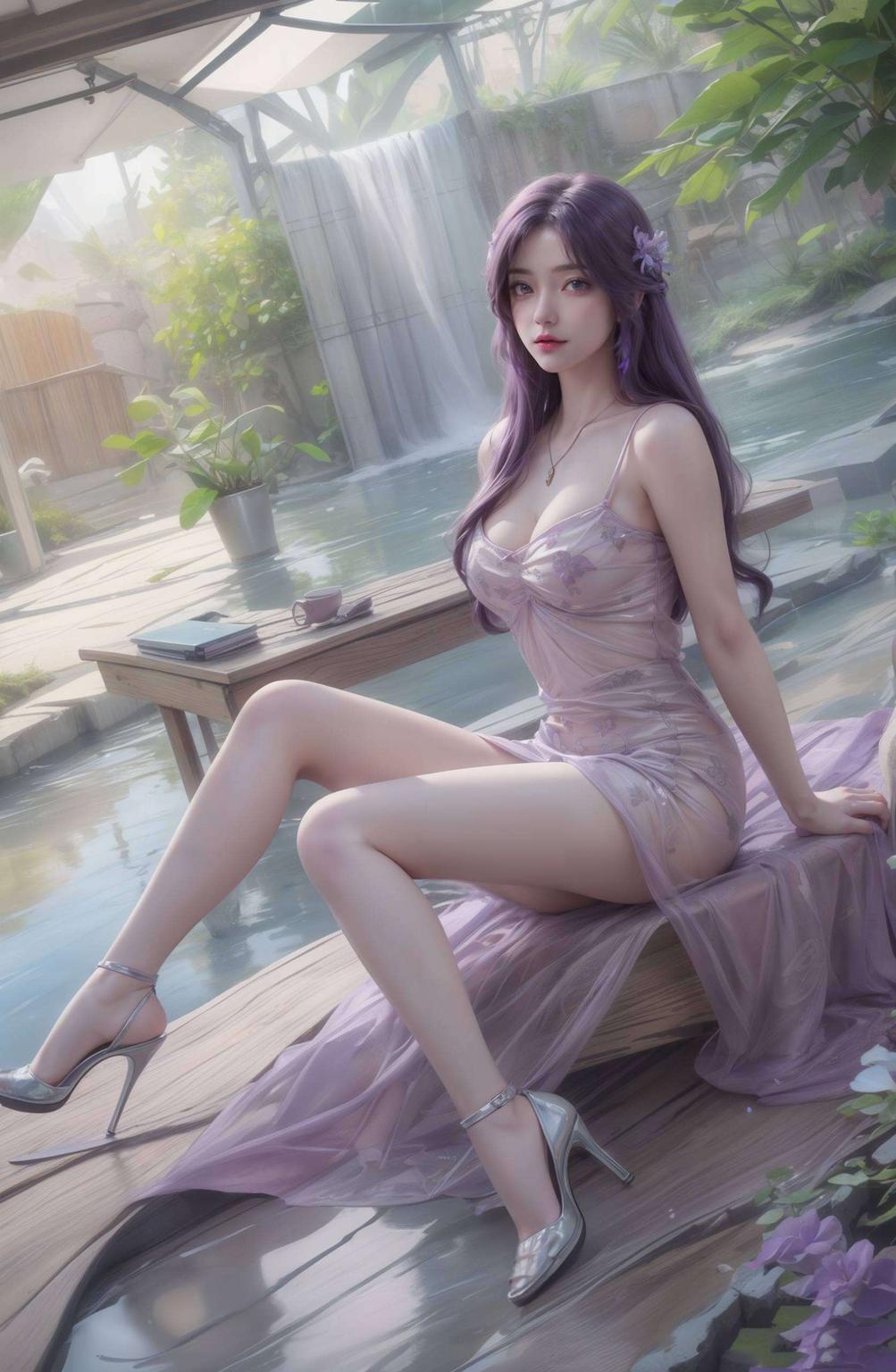 艺术壁纸带你领略非凡视觉盛宴让国漫女神云曦的灵动神韵跃然屏上