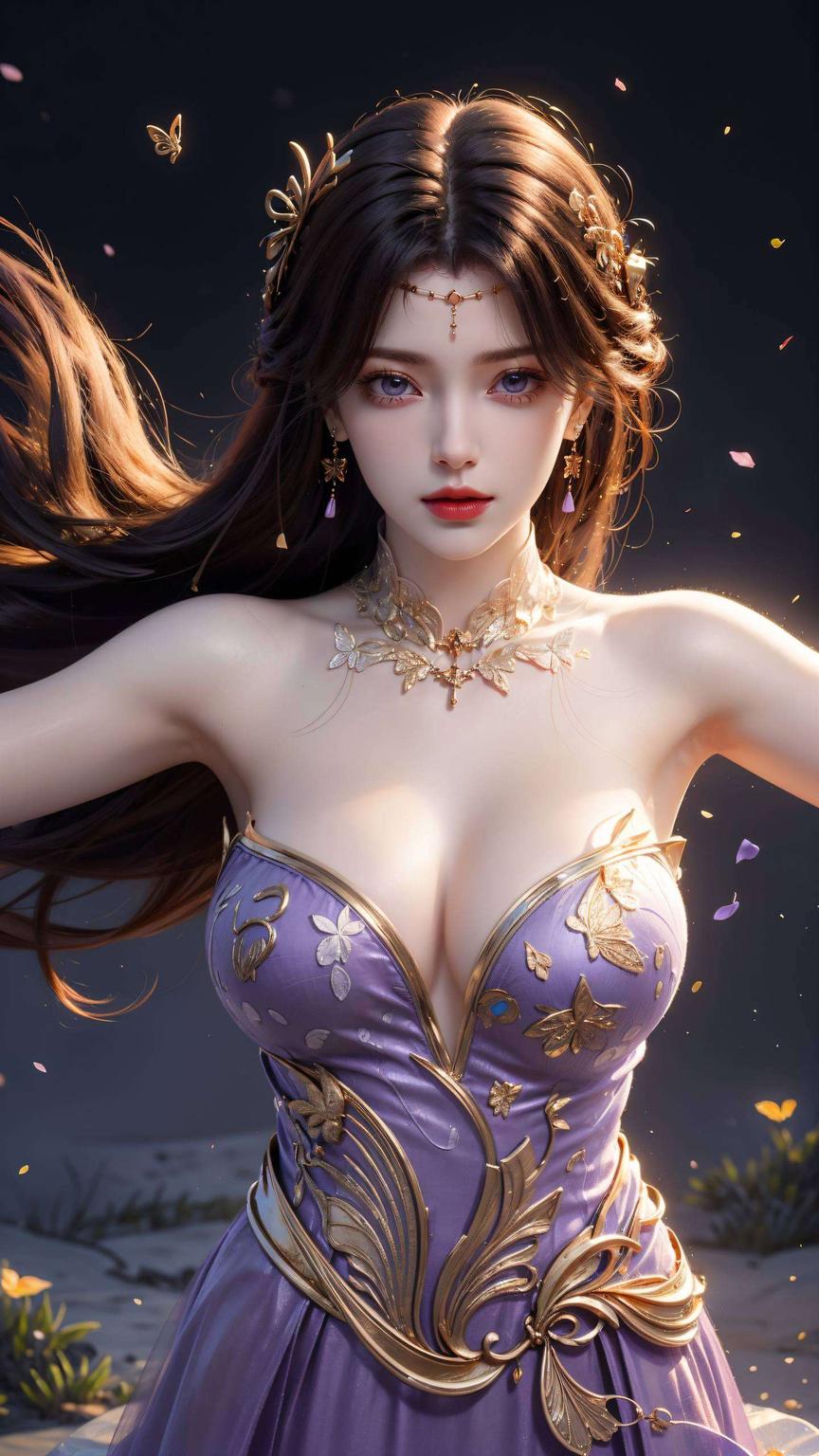 云曦新建模侧颜壁纸古风漫画壁纸中的绝美佳丽