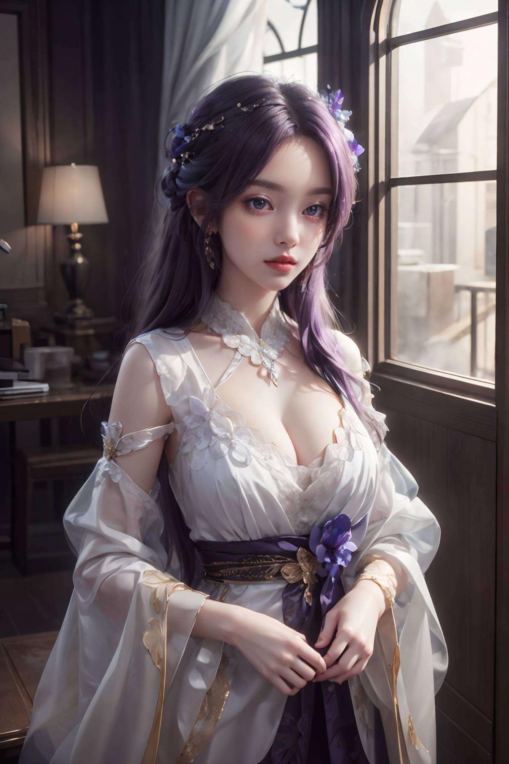 云曦女神原图壁纸为你的电脑带来别样的国漫美女风情