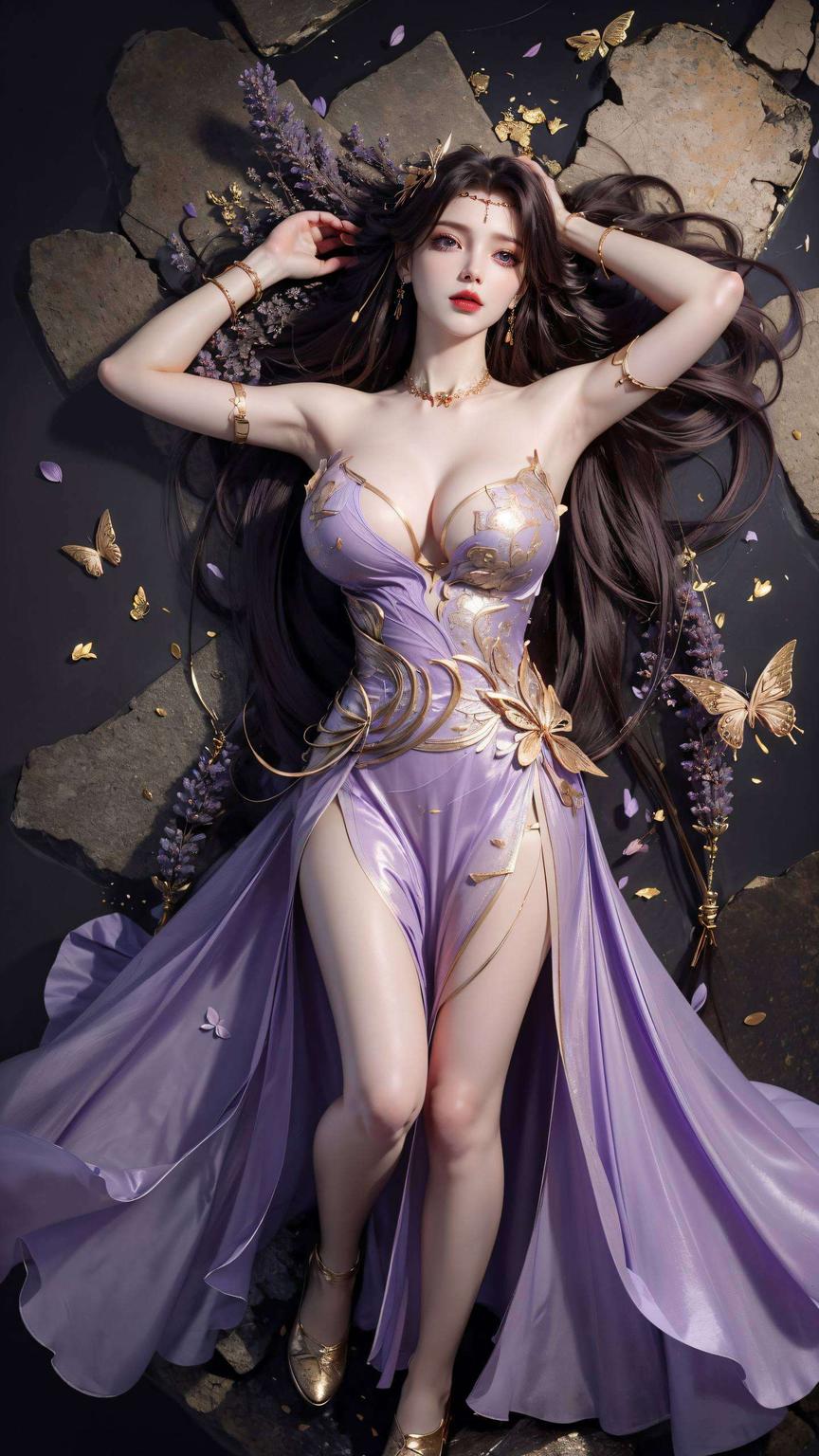 这位国漫中的绝世美女让每一张壁纸都充满个性