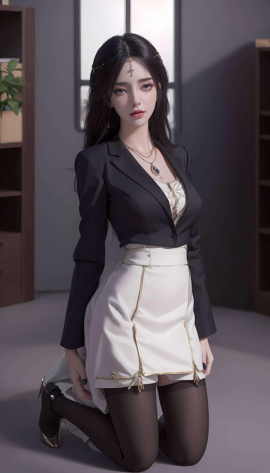 绘制于数字画布之上的易容云曦这款美女壁纸