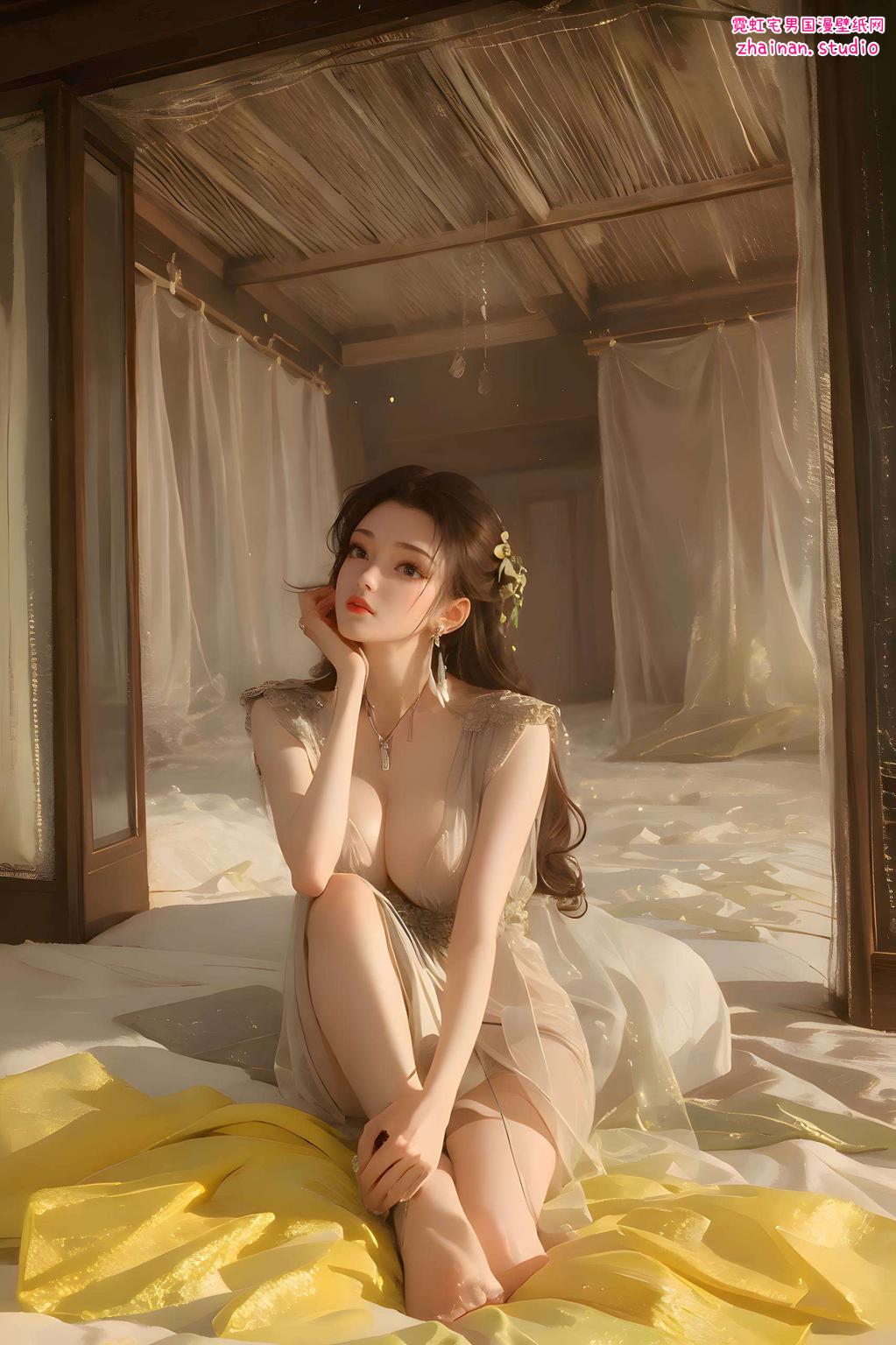 让你沉浸在她的梦幻世界中细腻纹理