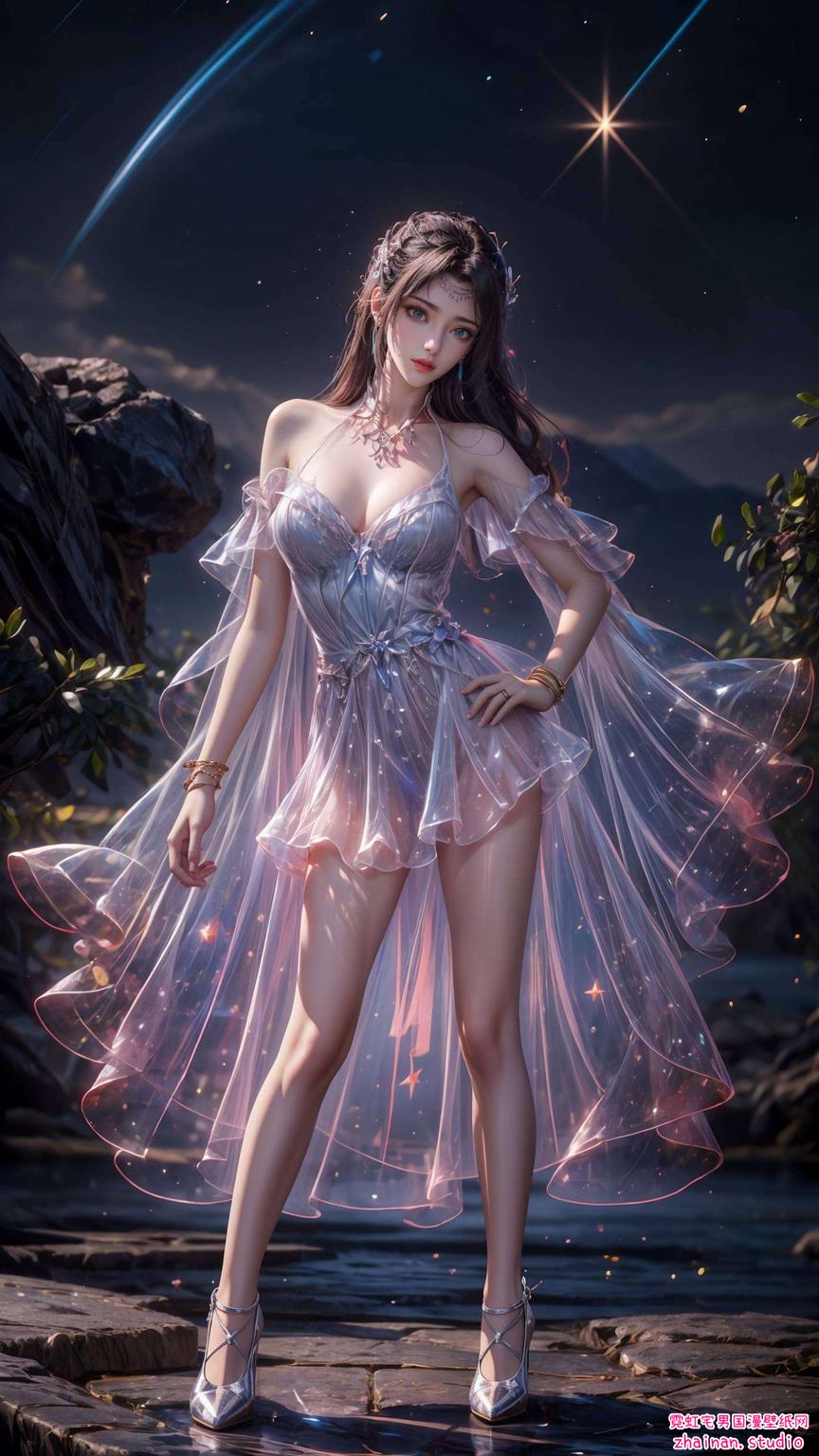 每一次跃动都如诗如画线条流畅