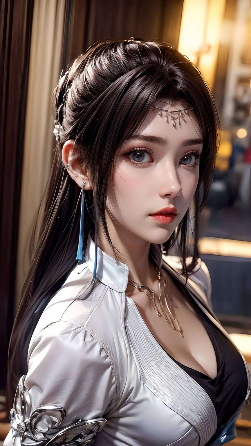 尽享国漫之美AI绘画全屏各种姿势