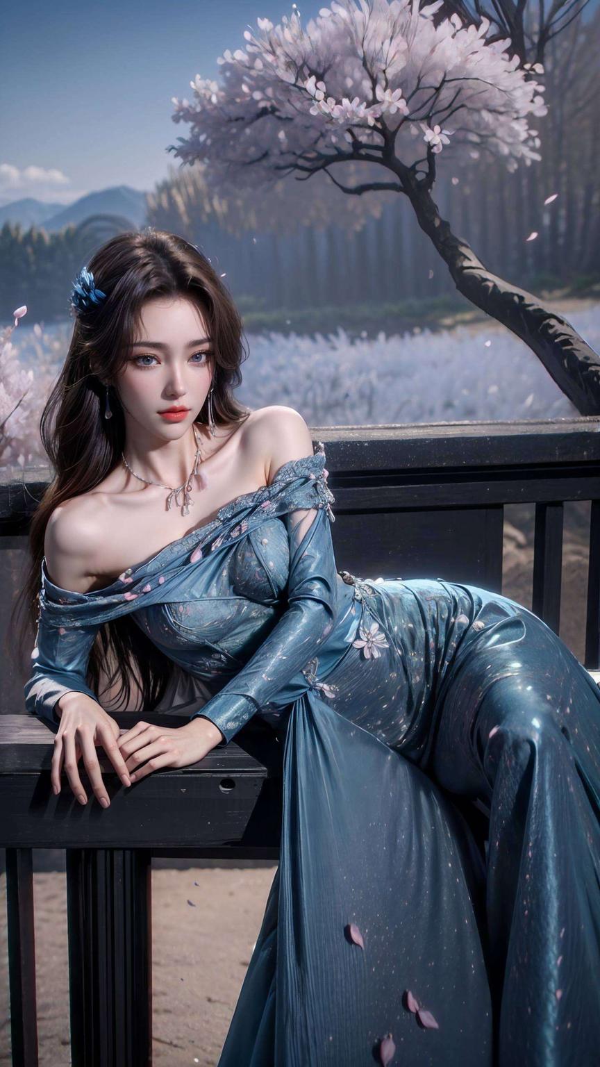 高清壁纸里的国漫女生每一次凝视都仿佛引领你进入一个梦幻的国漫世界