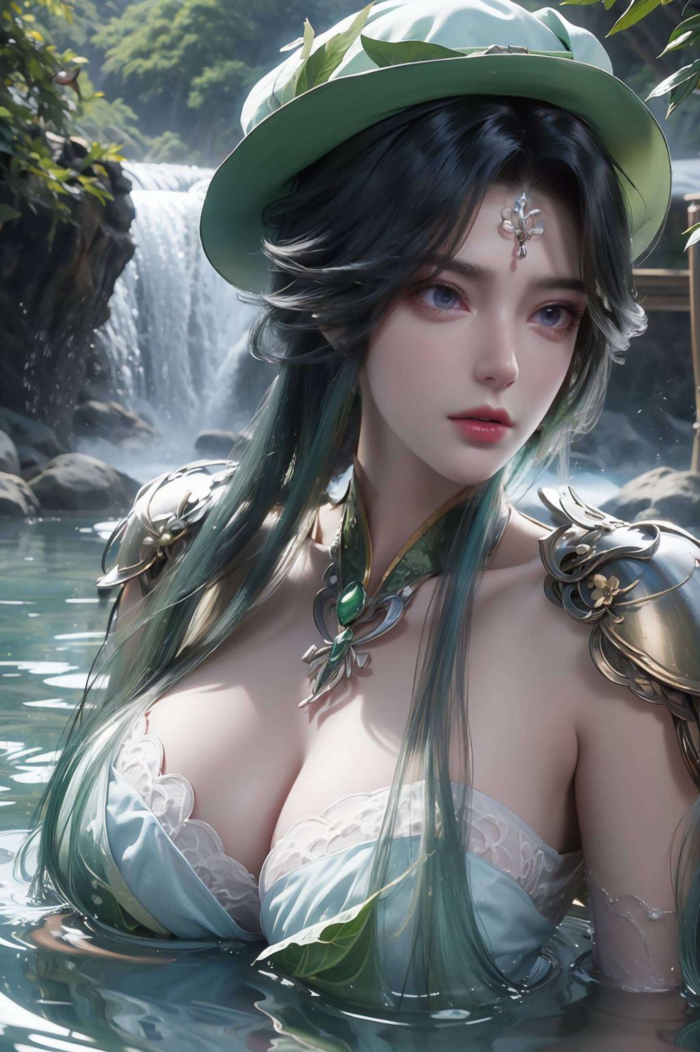 搭配细腻的花卉元素笑容如花开般绚烂