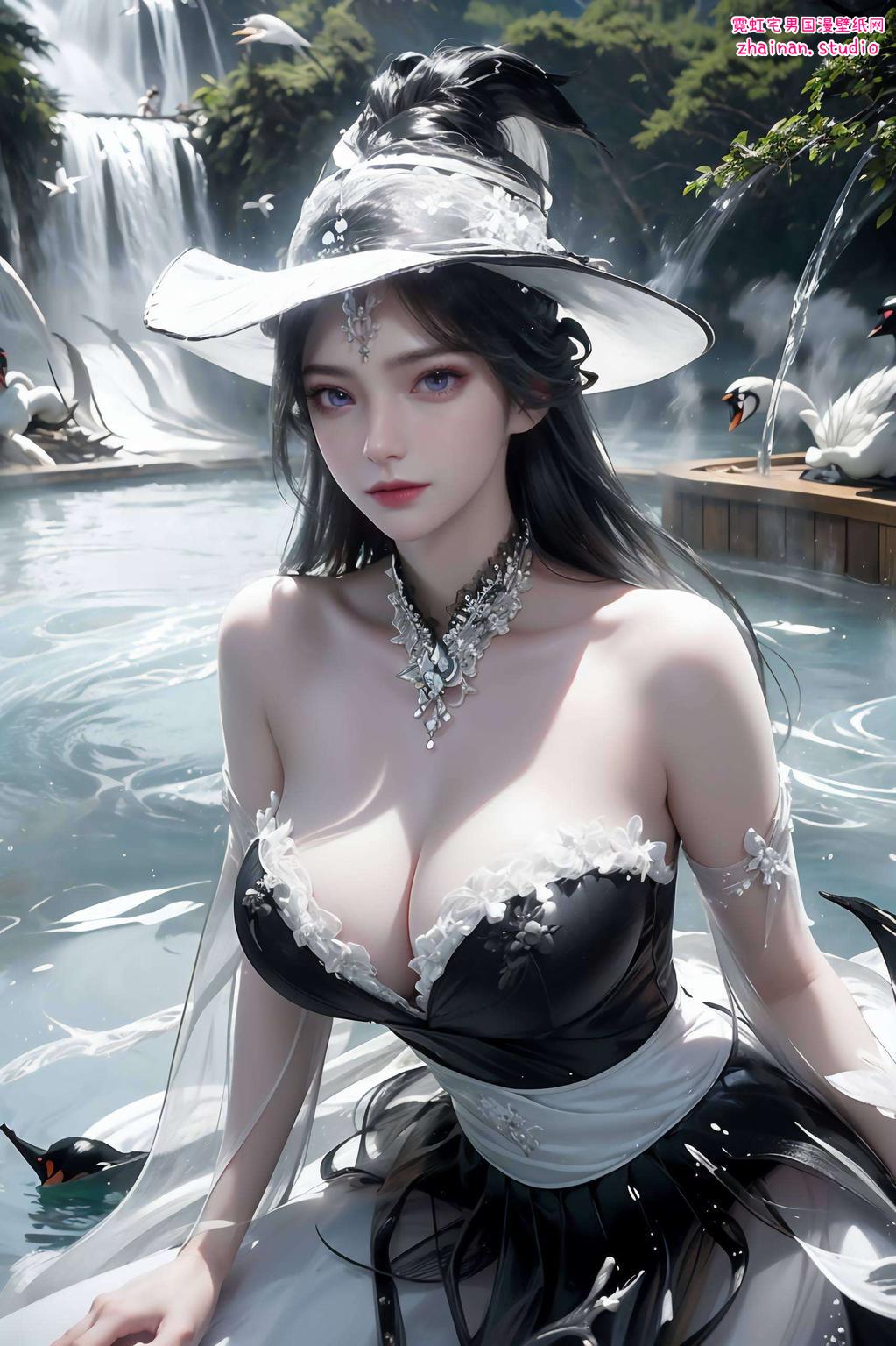 让桌面焕发全新光彩国漫女神的魅力尽显！一键换上