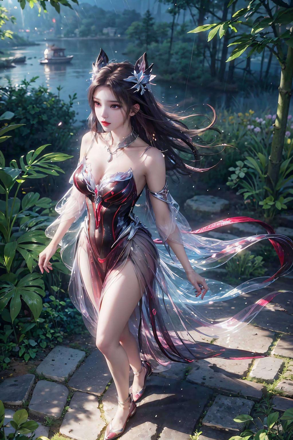 朱竹清她的倩影如竹