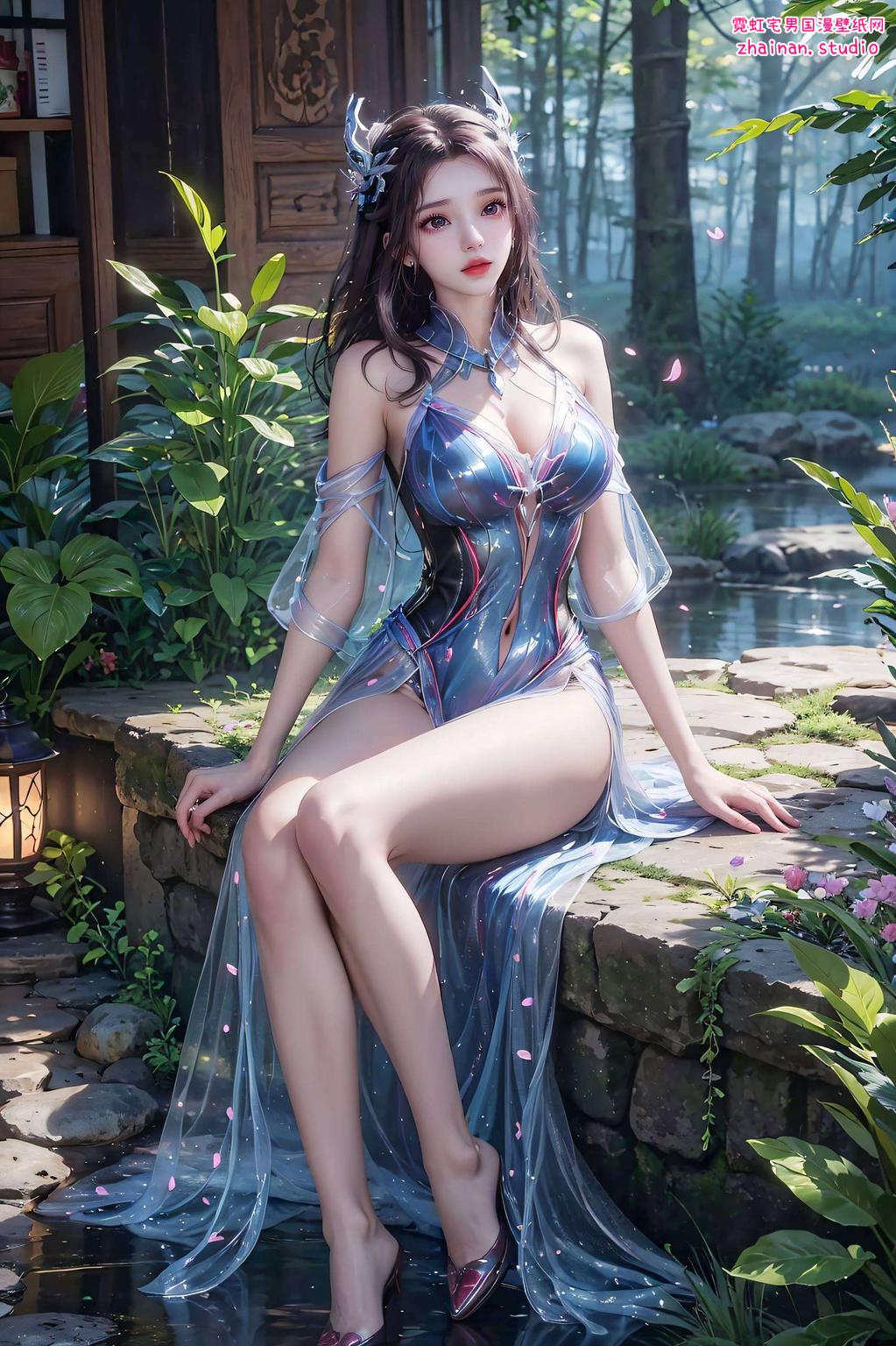 半身壁纸中她受伤的痕迹更显英勇让壁纸不仅是背景