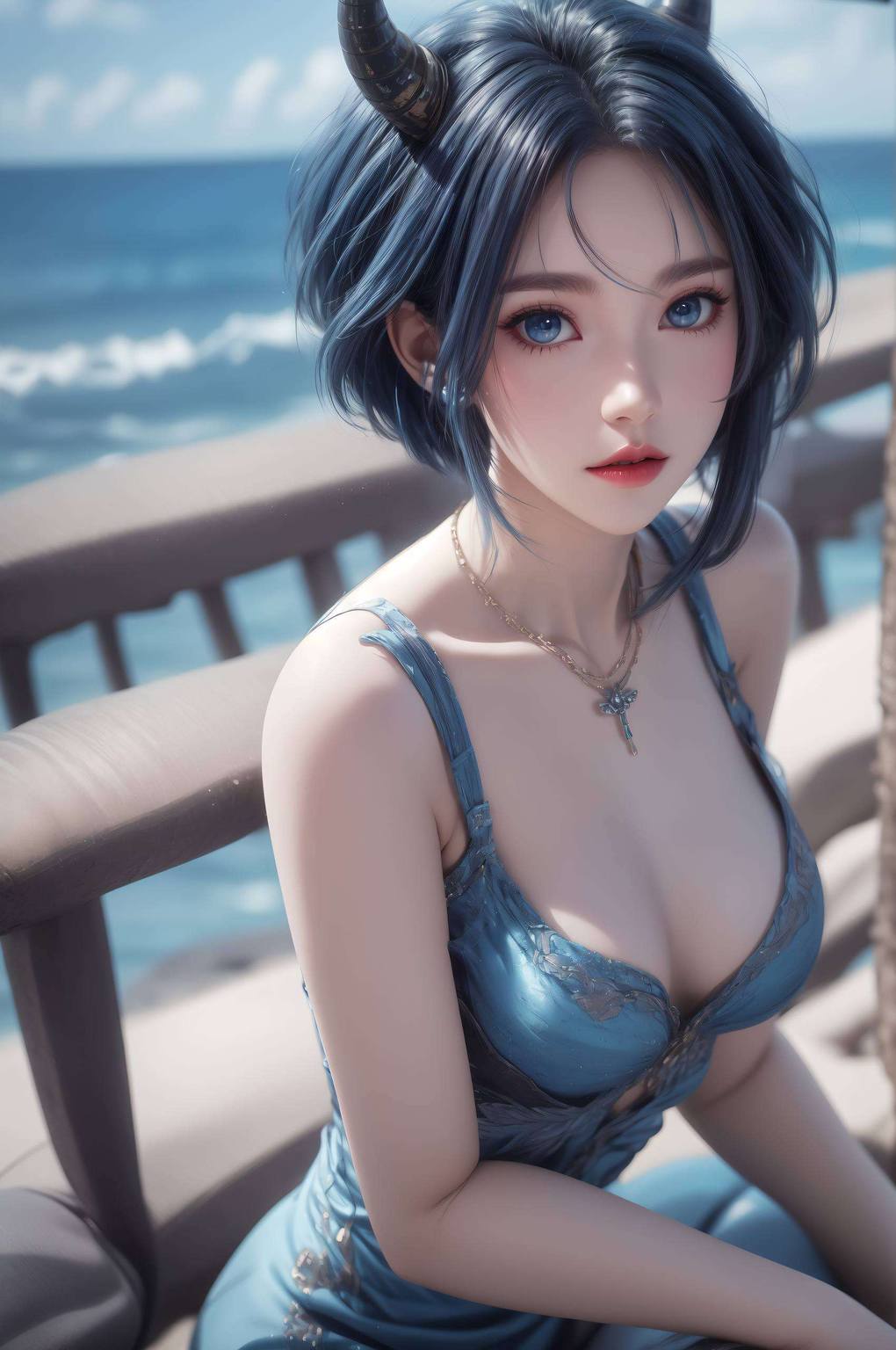 她的眼神仿佛在说：“看什么看巴巴塔叉腰壁纸