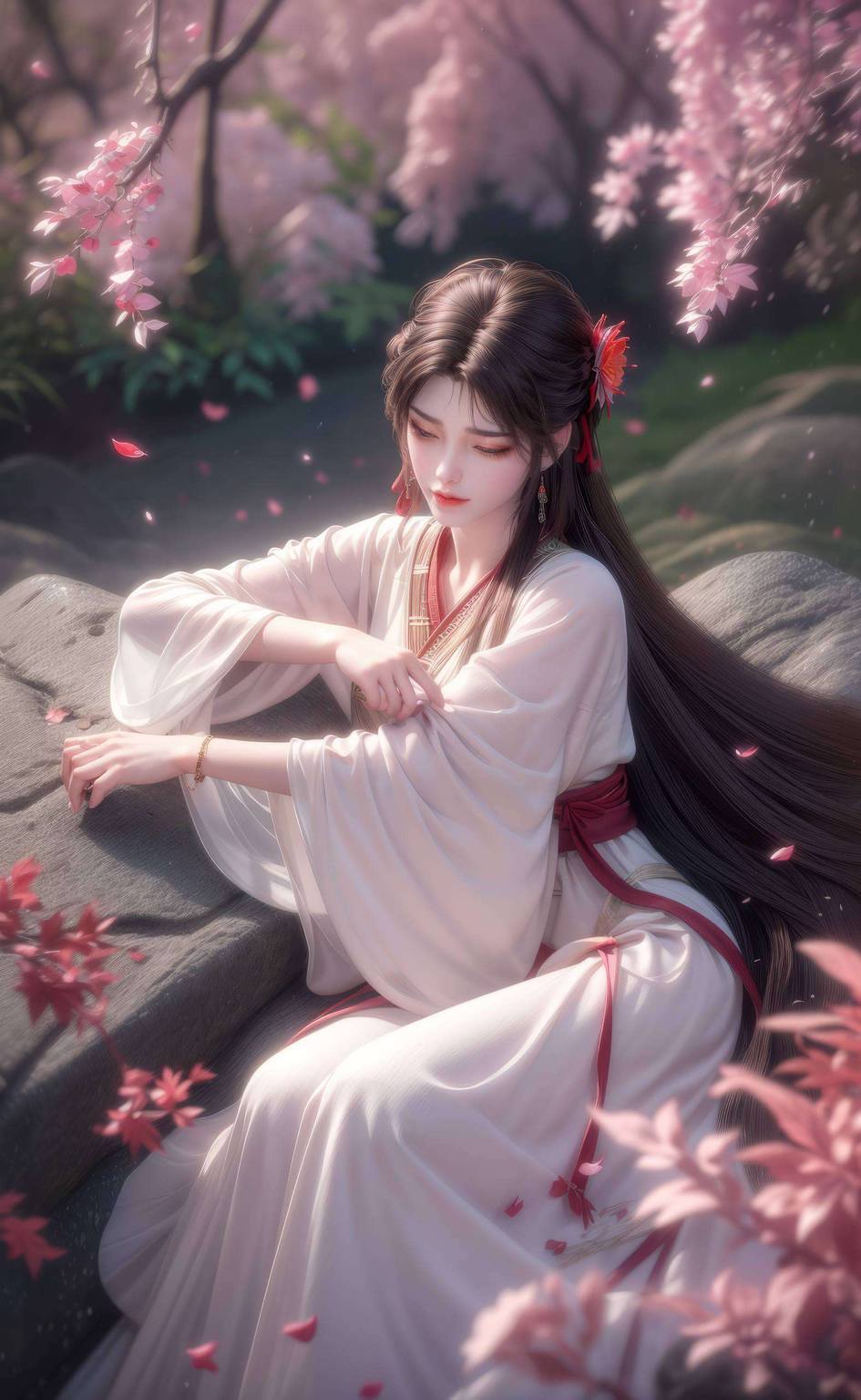 每一次凝视都是对完美的致敬她的壁纸