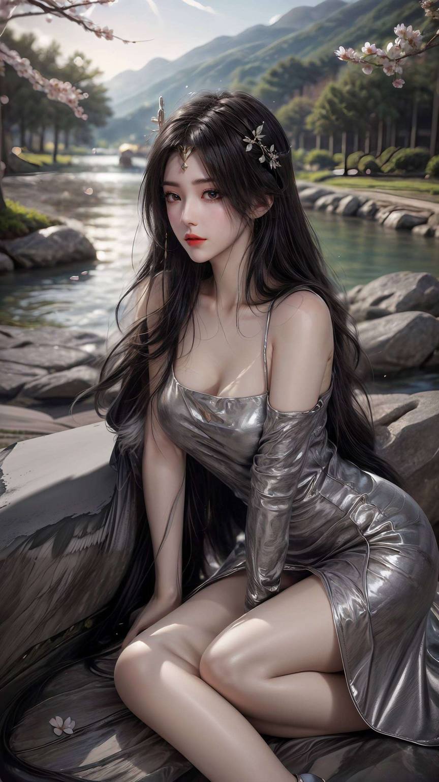 国漫之女神也如睹仙子临凡