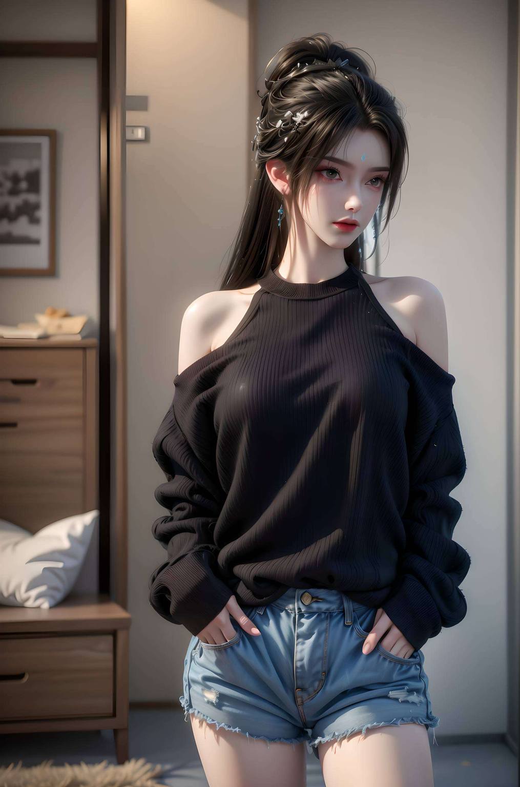 她的形象不仅在动漫界独树一帜这位来自《完美世界》的国漫女神