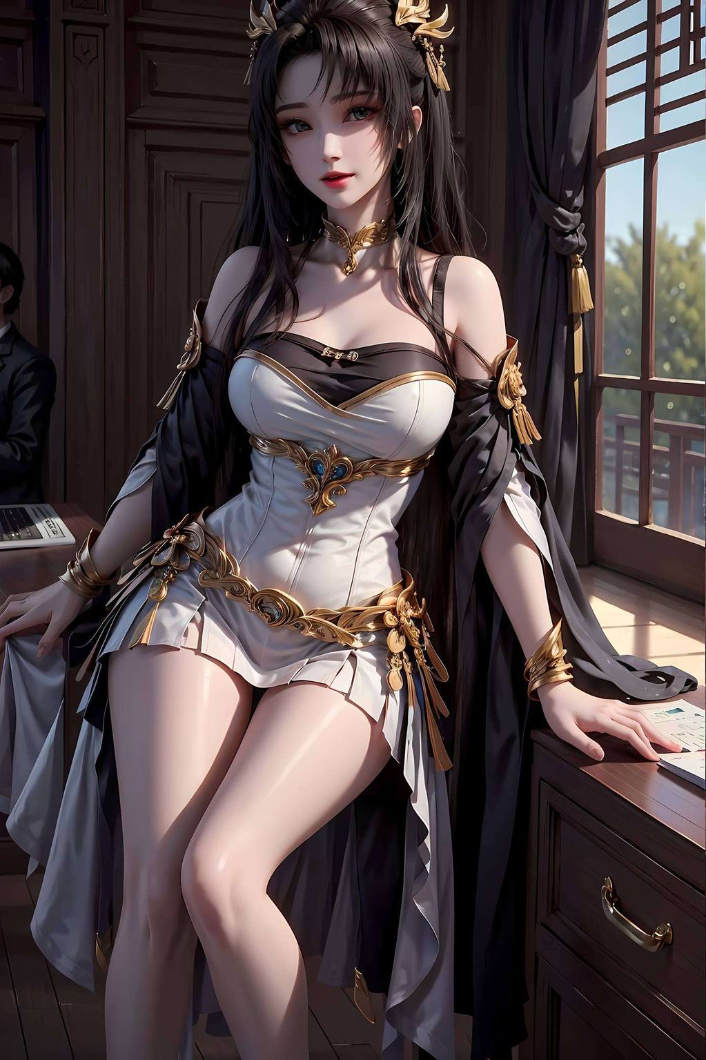 我的壁纸可是国漫女神！”她不仅能让你的手机屏幕焕然一新