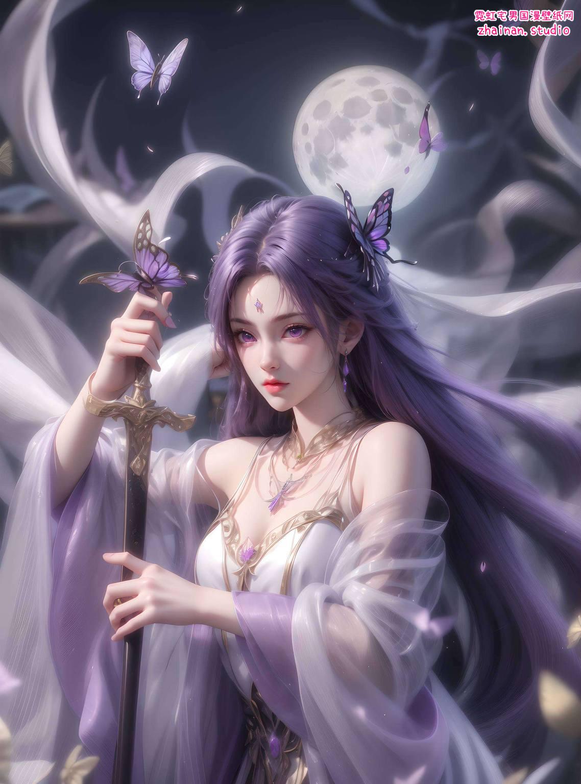 让你的安卓墙纸也来一场女神级的高清4k壁纸的视觉震撼！ai绘画