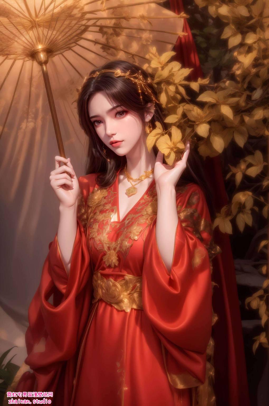 高清壁纸中的她李慕婉