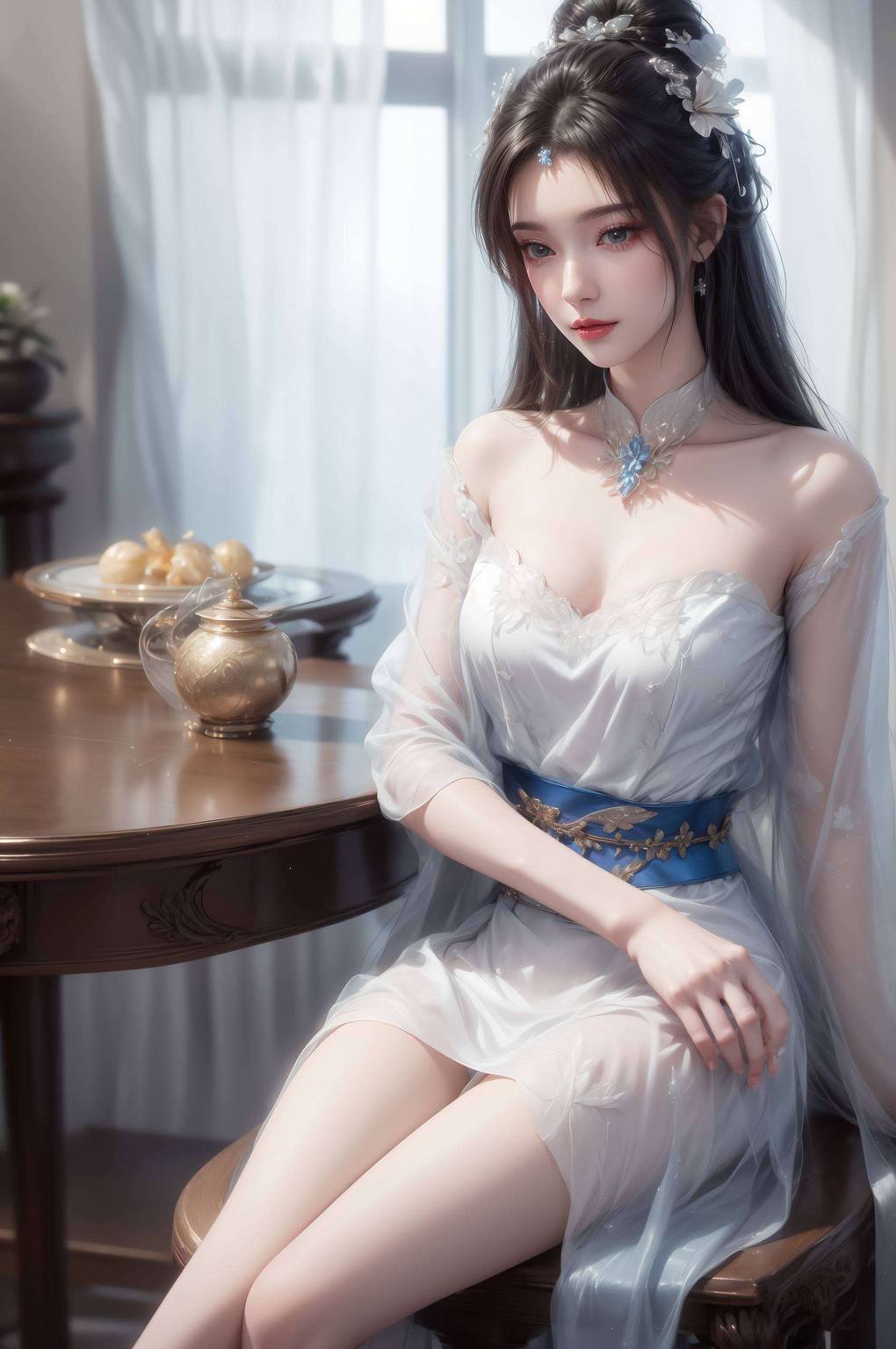 带我们进入那神秘莫测的修仙之旅高清壁纸中的她