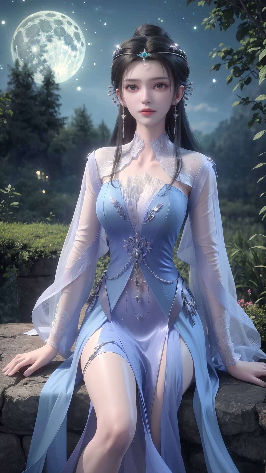 这样的女神不来一张4K高清壁纸