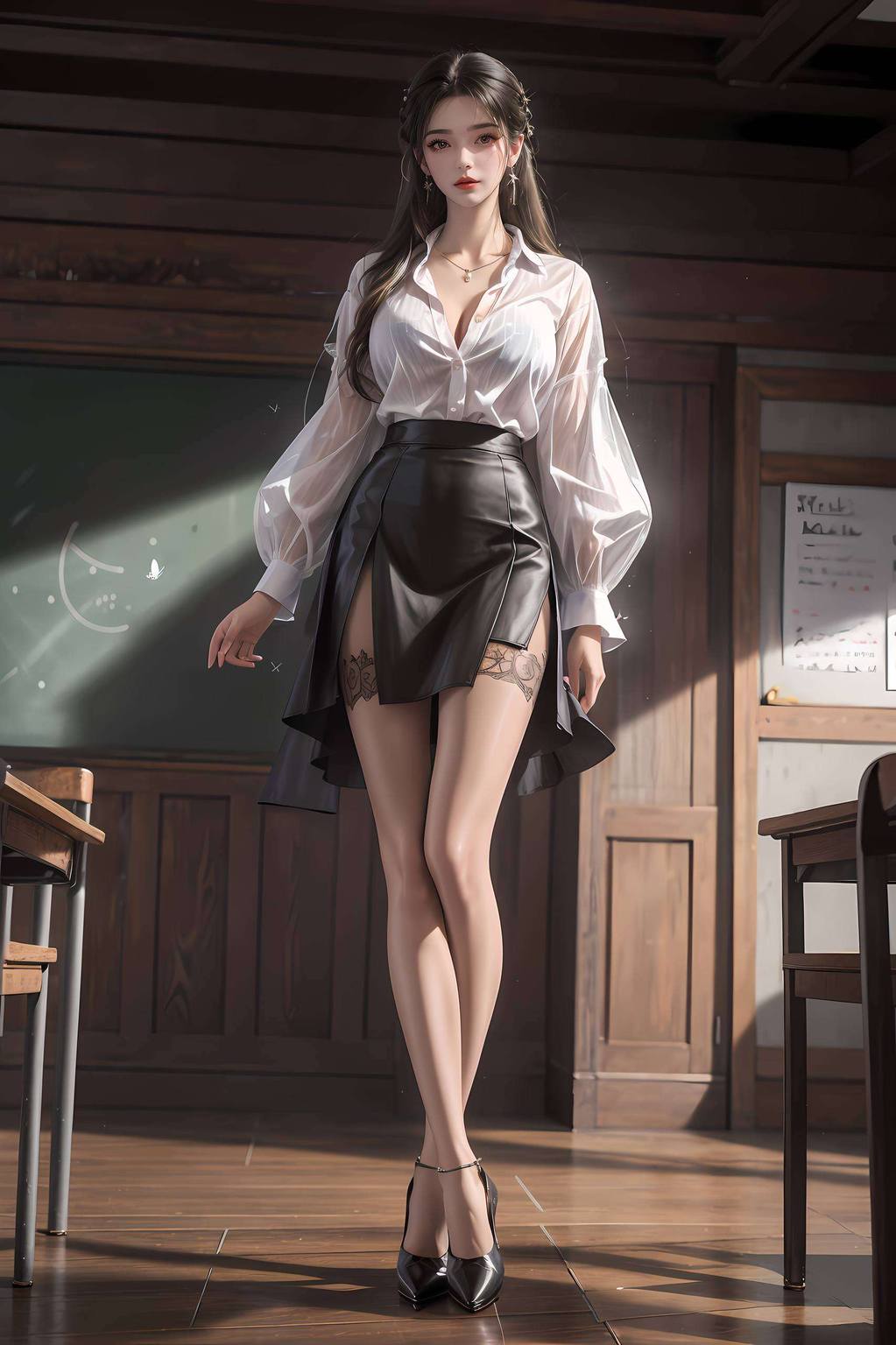 她的眼眸中藏着星辰大海在仙逆的世界里
