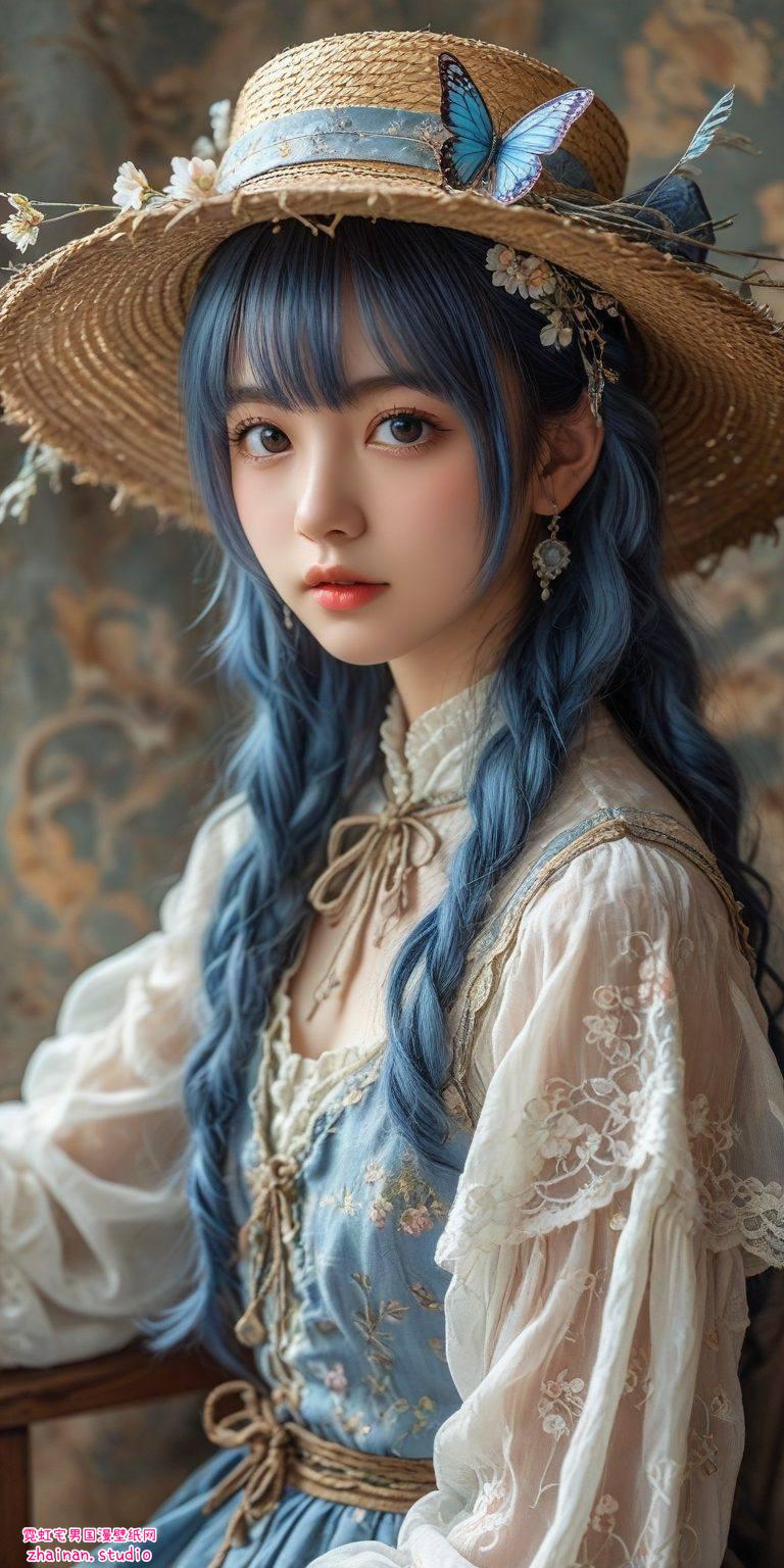让你的手机屏幕也变成她的冰雪王国吧！嘻嘻神里凌华